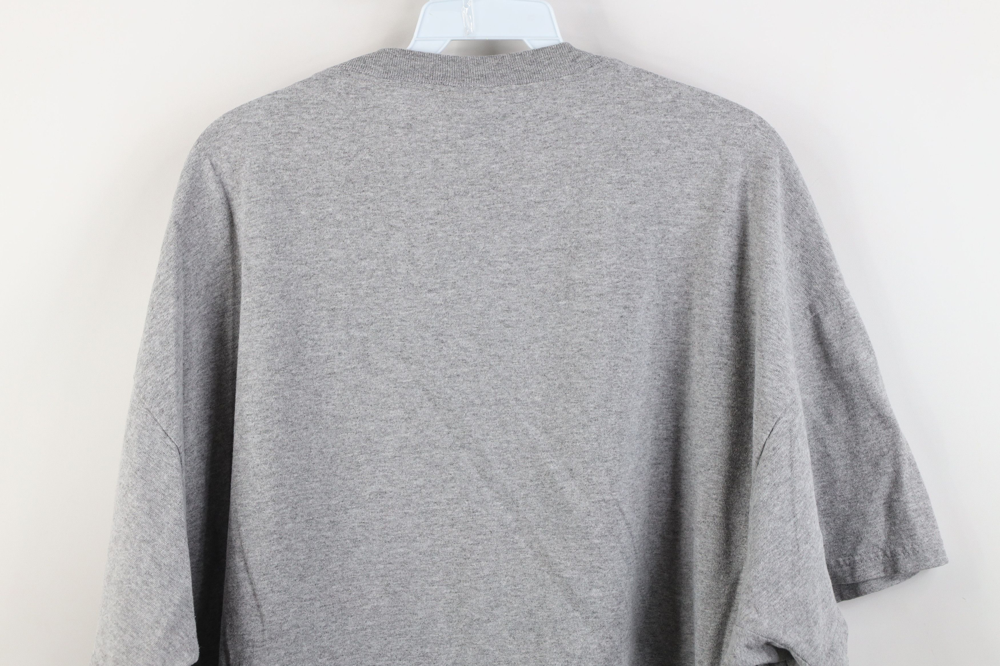 Nike Vintage Nike Air Max Center Big Swoosh T-Shirt Heather Gray Size US XXL / EU 58 / 5 - 10 Thumbnail
