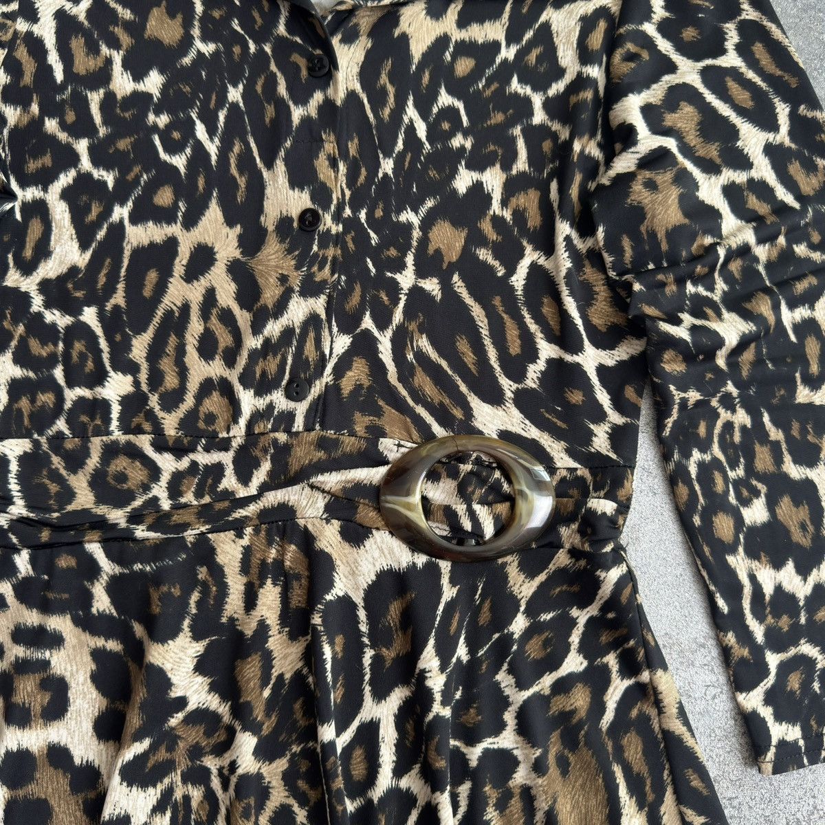 Morgan Homme Morgan De Toi Vintage Leopard Y2K Dress Size S / US 4 / IT 40 - 4 Thumbnail