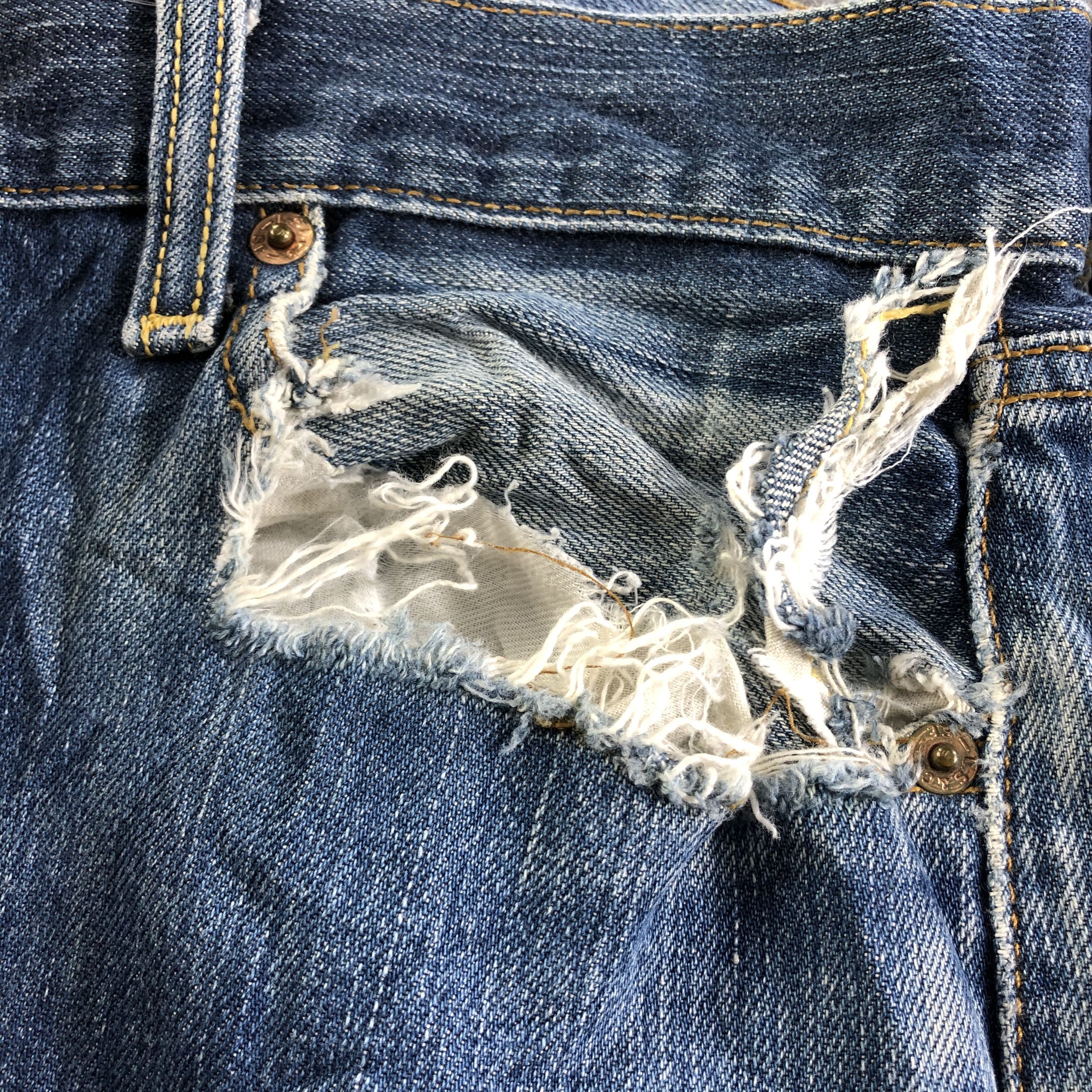 Levi's Vintage Blue Wash Levis 501 Jeans-J3571 Size US 30 / EU 46 - 8 Thumbnail
