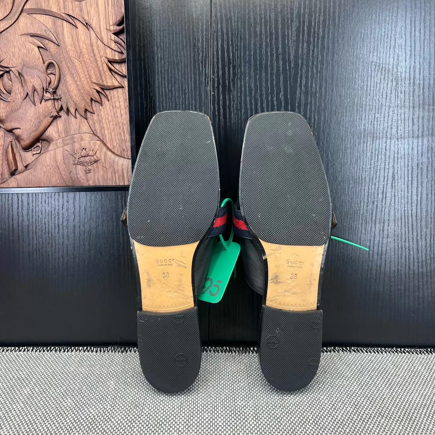 Gucci Gucci Princetown Black Slippers 38 Boxed Size US 7.5 / IT 37.5 - 6 Thumbnail