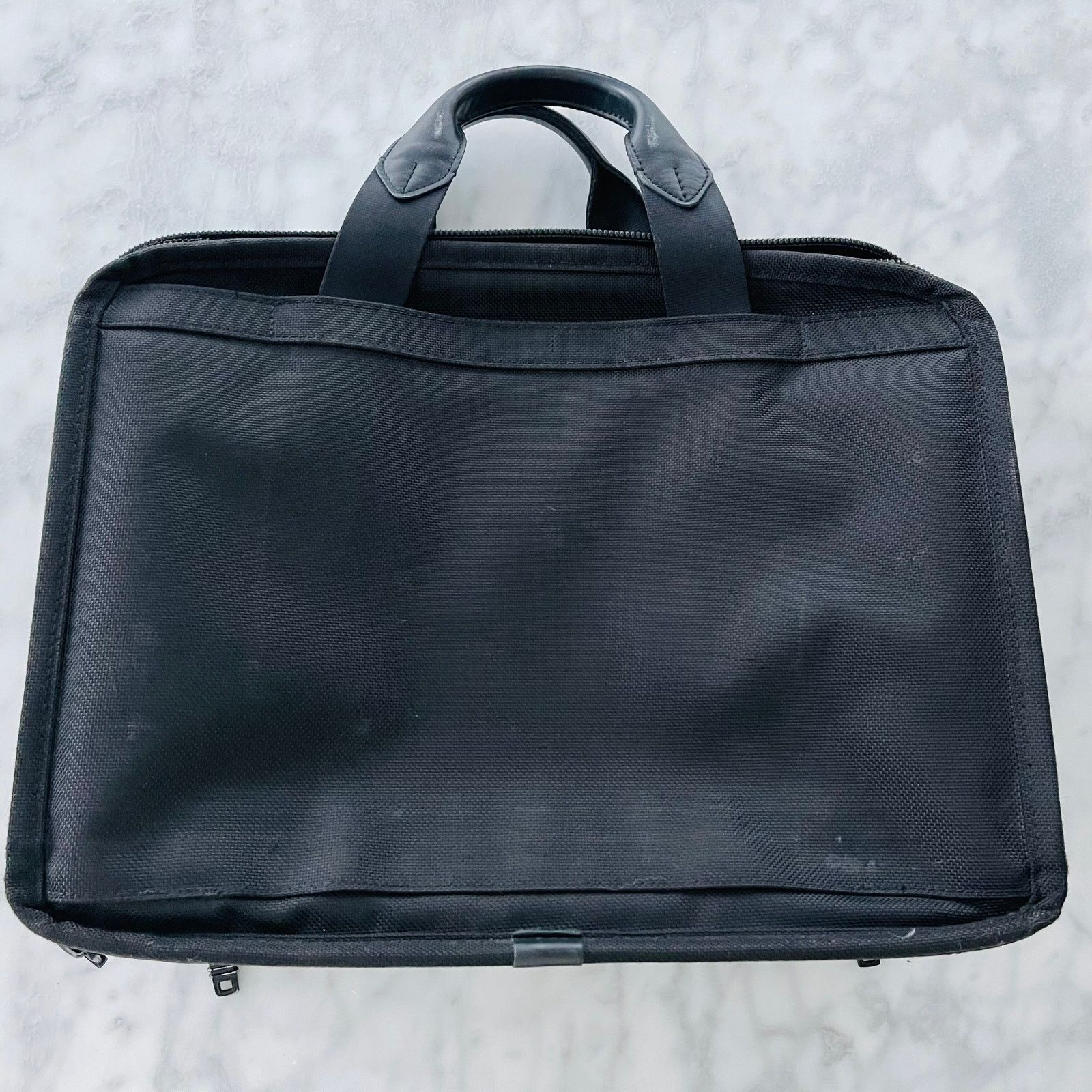 Tumi Tumi Alpha Organizer Brief Bag Black Ballistic Nylon Laptop Size ONE SIZE - 9 Thumbnail