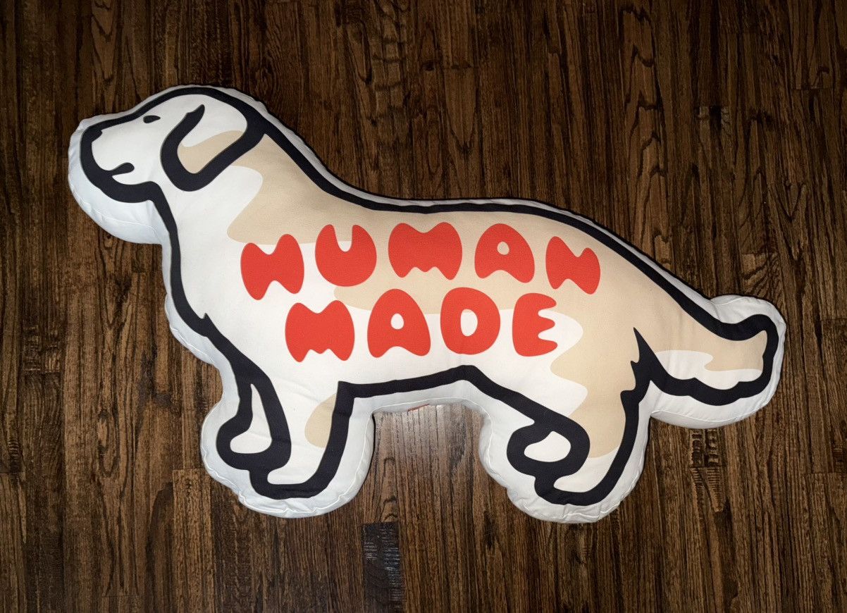 Human Made × Nigo Human Made Japan Huge Retriever Cushion Large Dog 4’ Pillow Size ONE SIZE - 6 Thumbnail