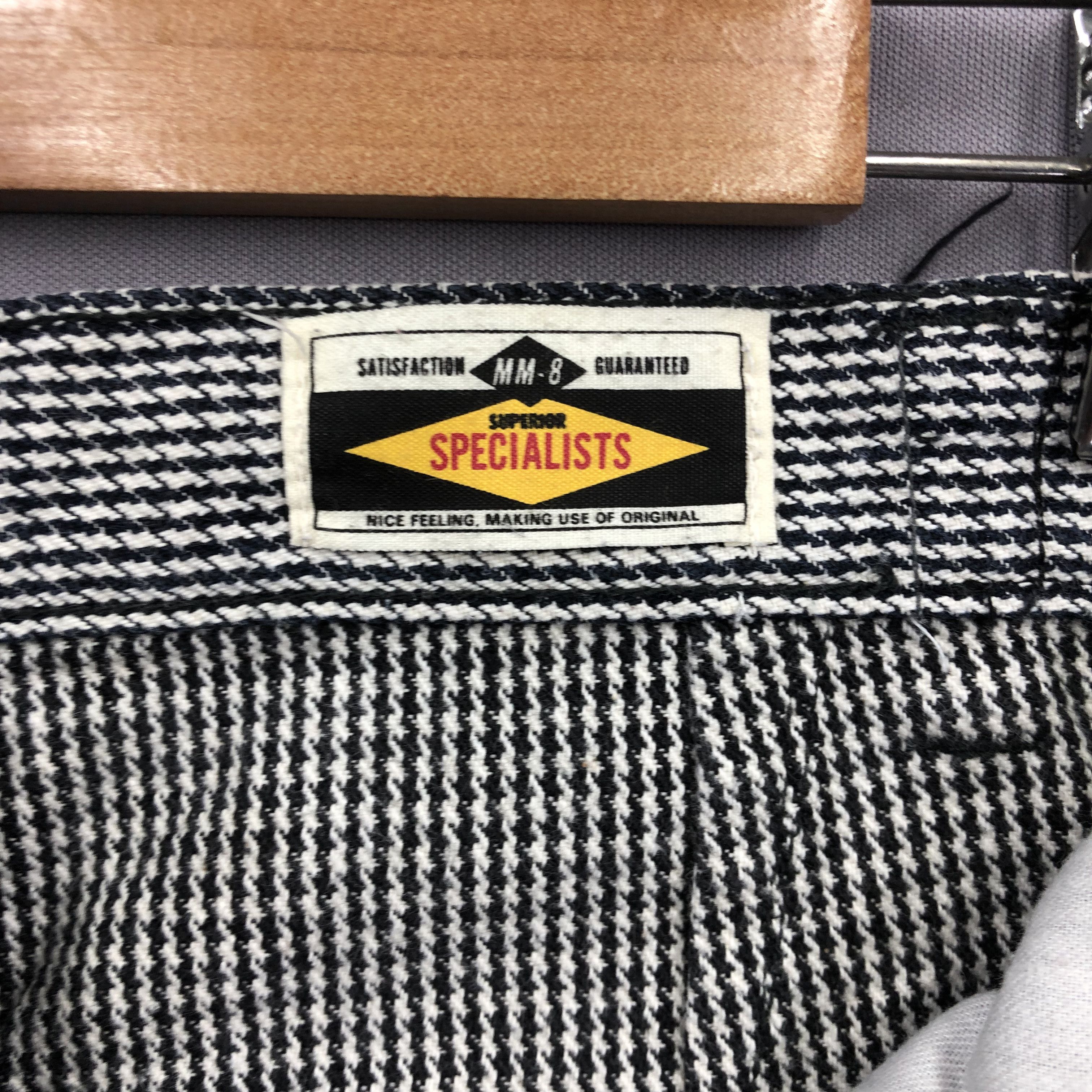 Japanese Brand Vintage 90s Japanese Houndstooth Jeans Denim Pants Size 24" / US 00 / IT 34 - 7 Thumbnail