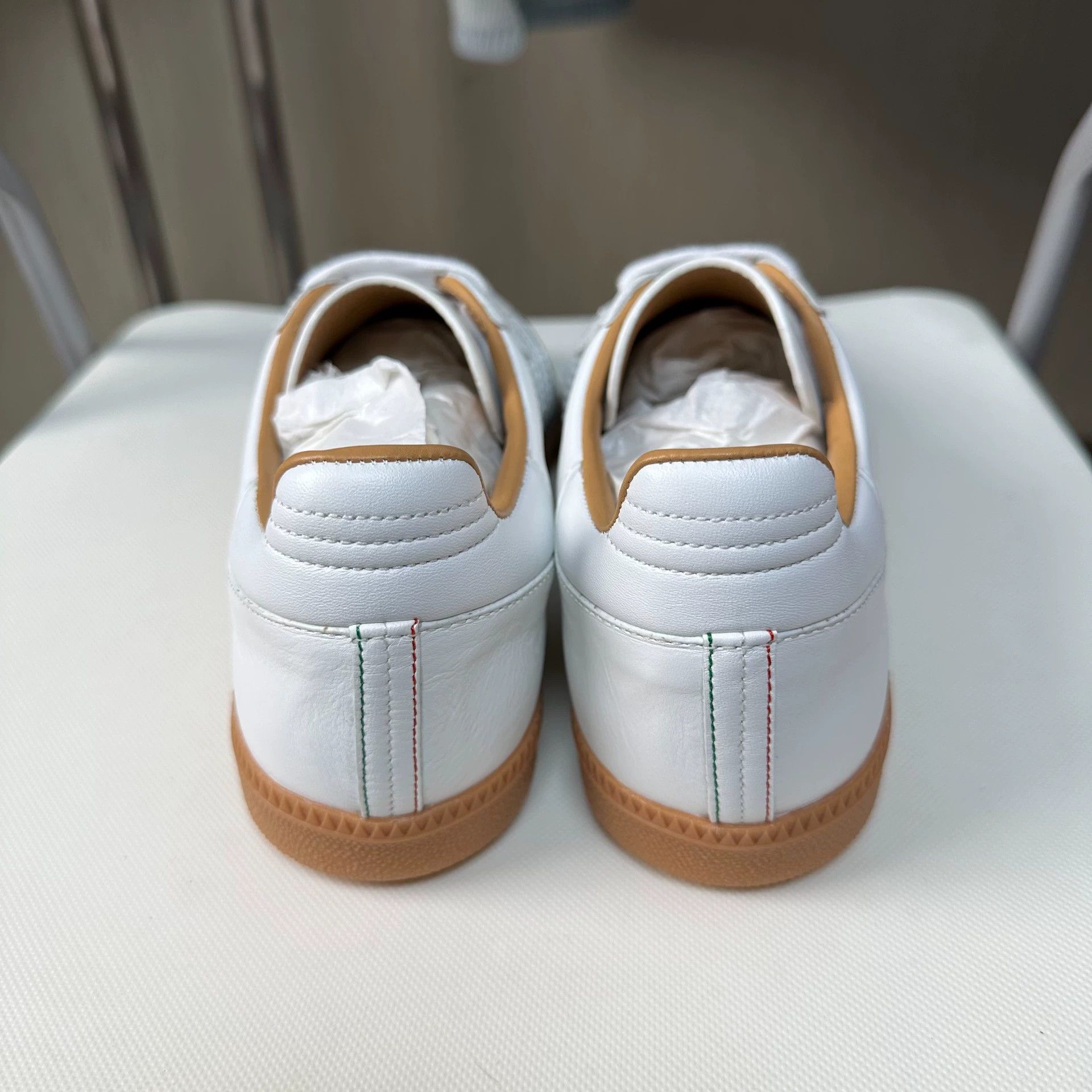 Adidas adidas Originals SAMBA OG Men's White/Gray Low 42.5 New Size US 9.5 / EU 42-43 - 3 Thumbnail