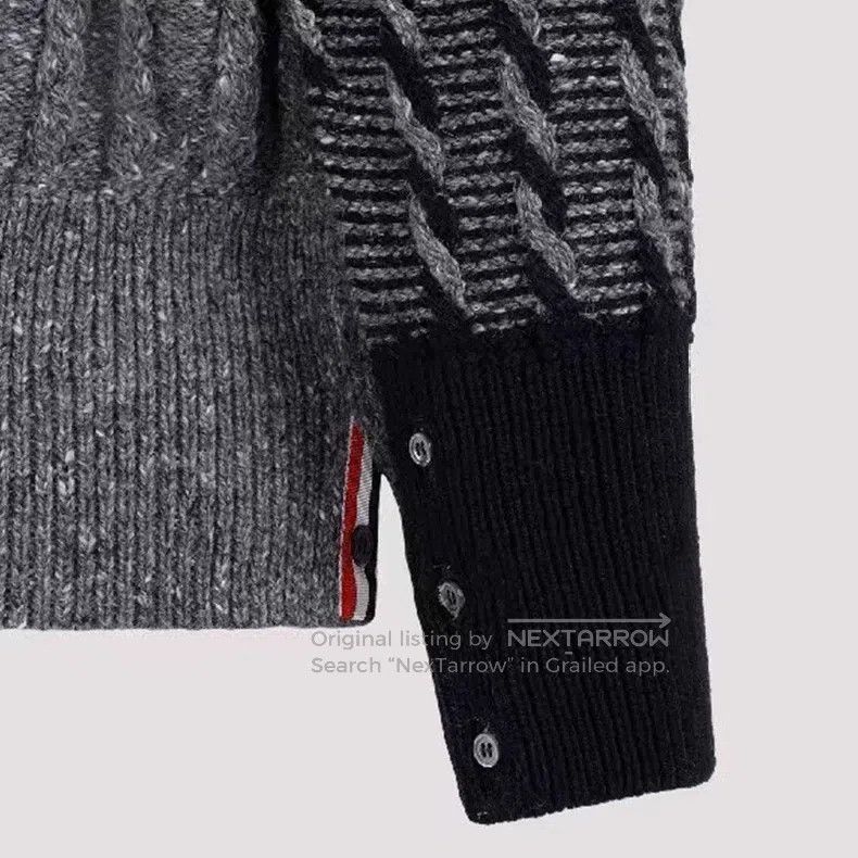 Thom Browne Thom Browne Classic Knit Open-Cardigan Size US S / EU 44-46 / 1 - 3 Thumbnail