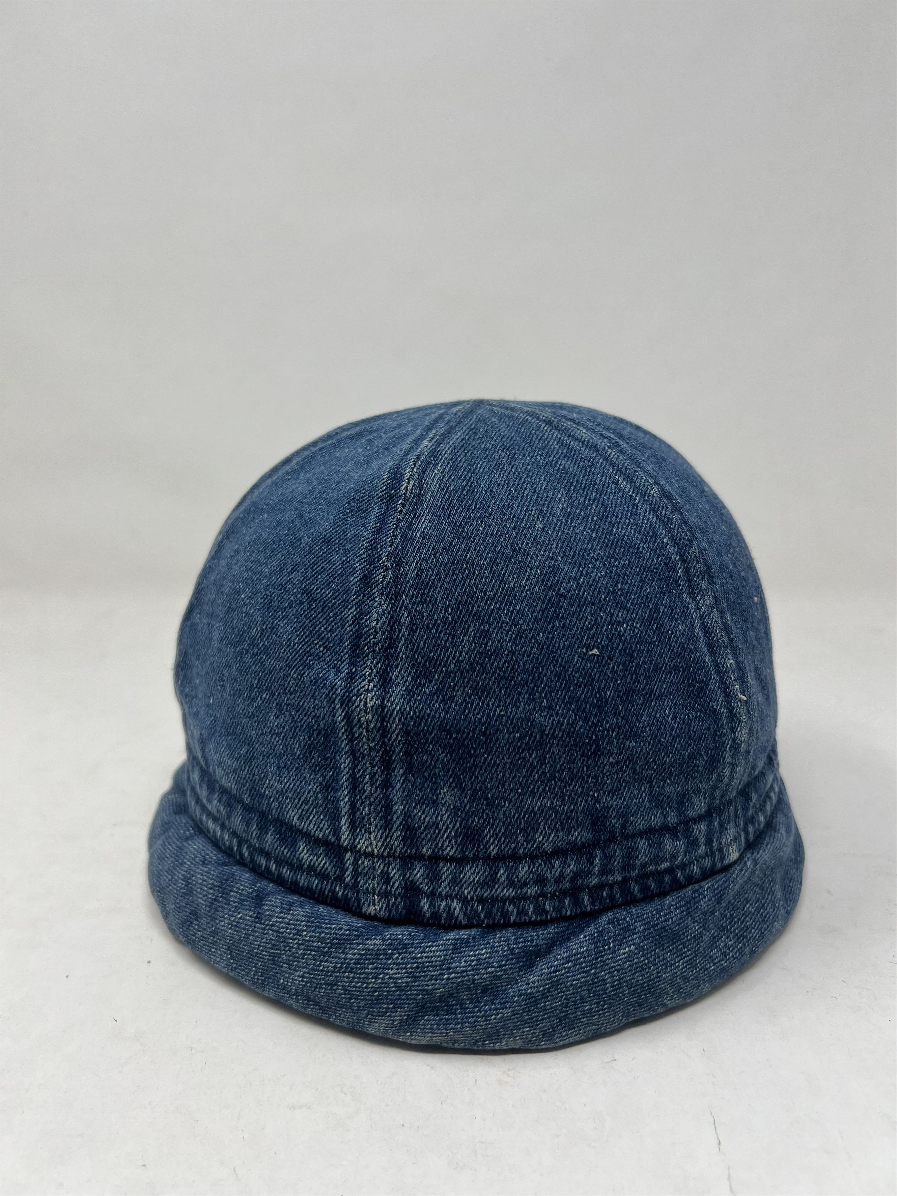 Vintage Denim Light Acid Wash Hat Size ONE SIZE - 2 Thumbnail