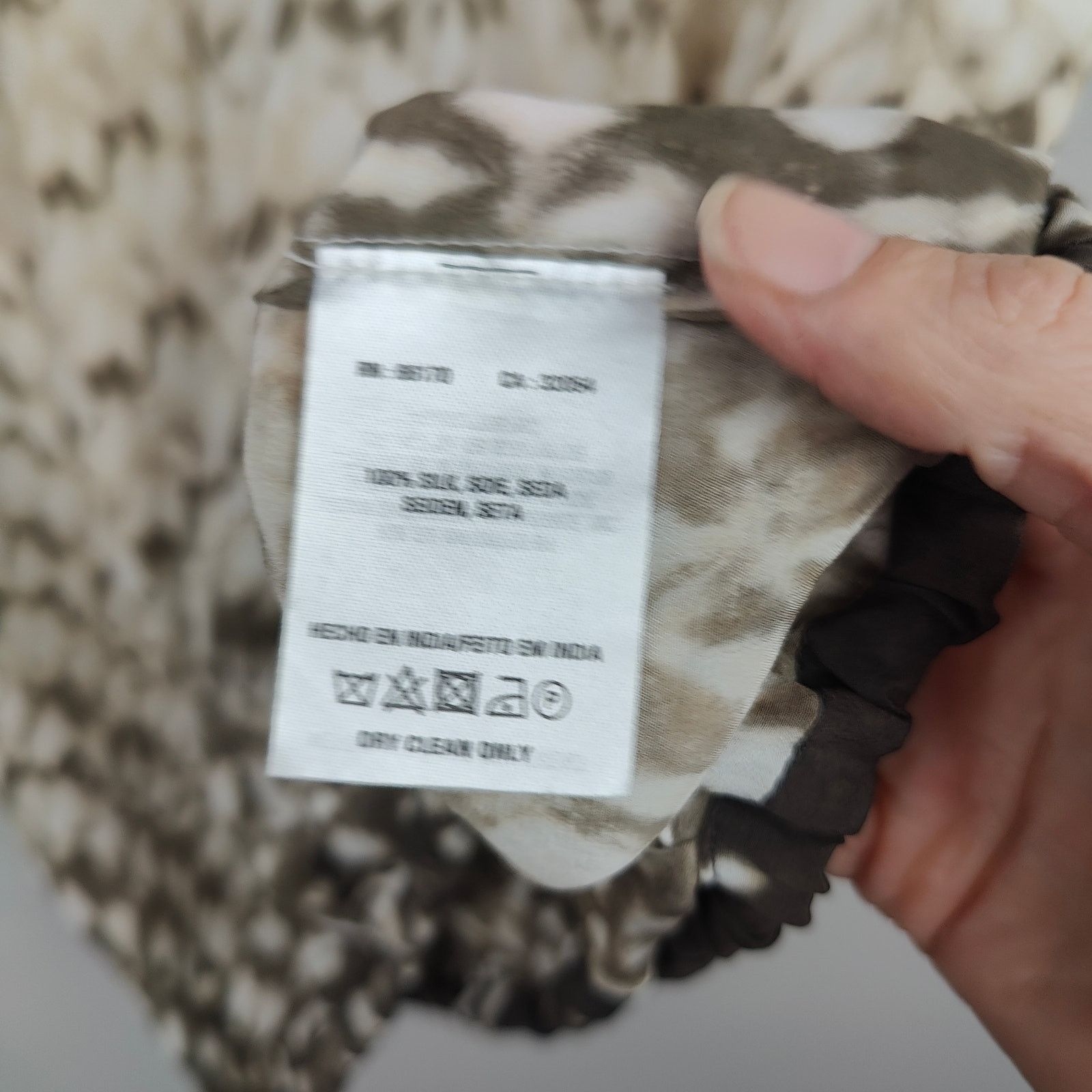 Anthropologie Anthropologie Silk Top Womens Medium Petite Wrap Back Size M / US 6-8 / IT 42-44 - 6 Thumbnail