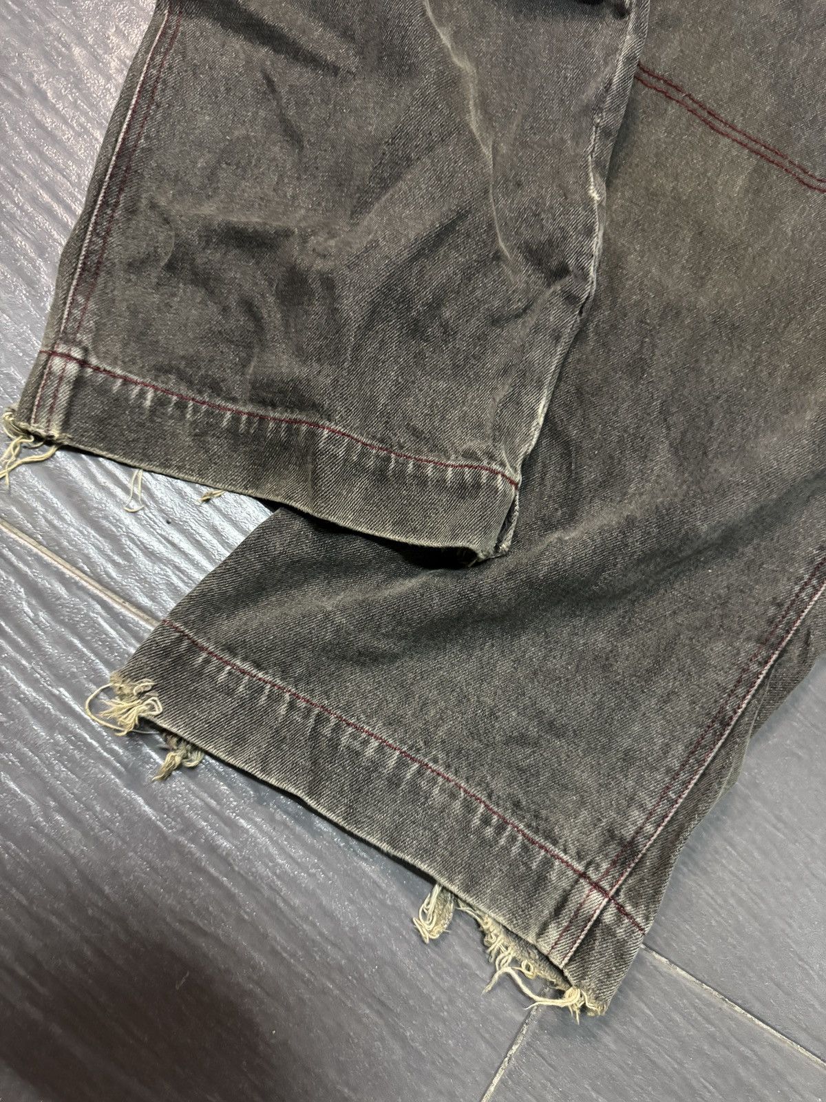 JNCO Pract Denim Baggy Jeans Size US 35 - 3 Thumbnail