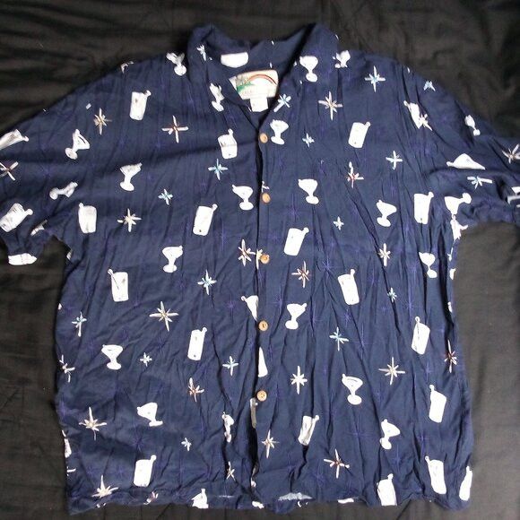 Paradise Found Vintage Paradise Found Orbit Cocktail Lounge Hawaiian Shirt Size US L / EU 52-54 / 3 - 2 Thumbnail