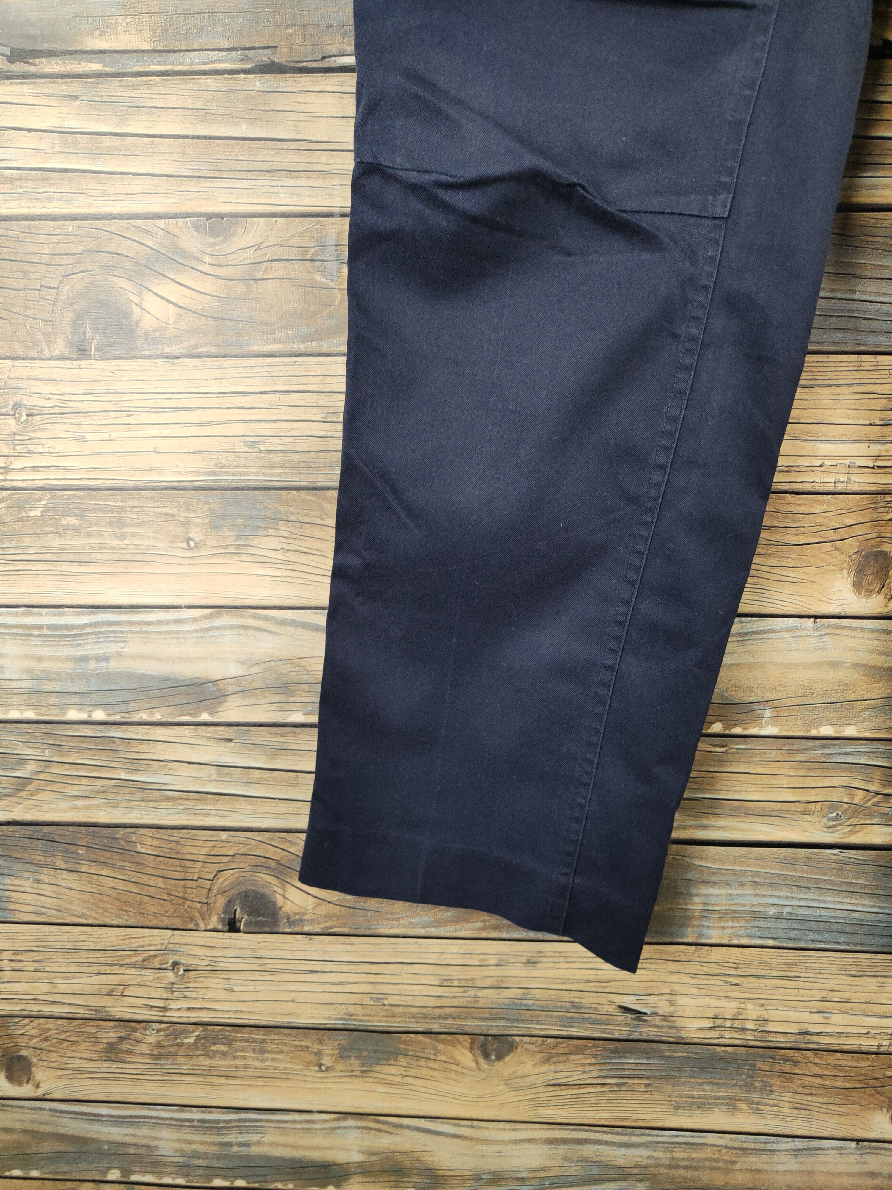 Japanese Brand DL Double X Action Navy Multipocket Cargo Pants #2369 Size US 34 / EU 50 - 4 Thumbnail