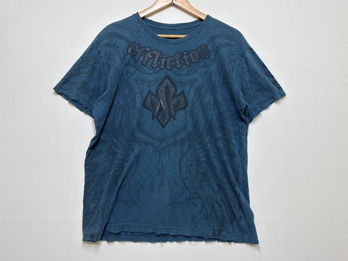 Affliction Affliction x Georges St Pierre Y2K MMA Distressed Tee Size US M / EU 48-50 / 2 - 5 Thumbnail