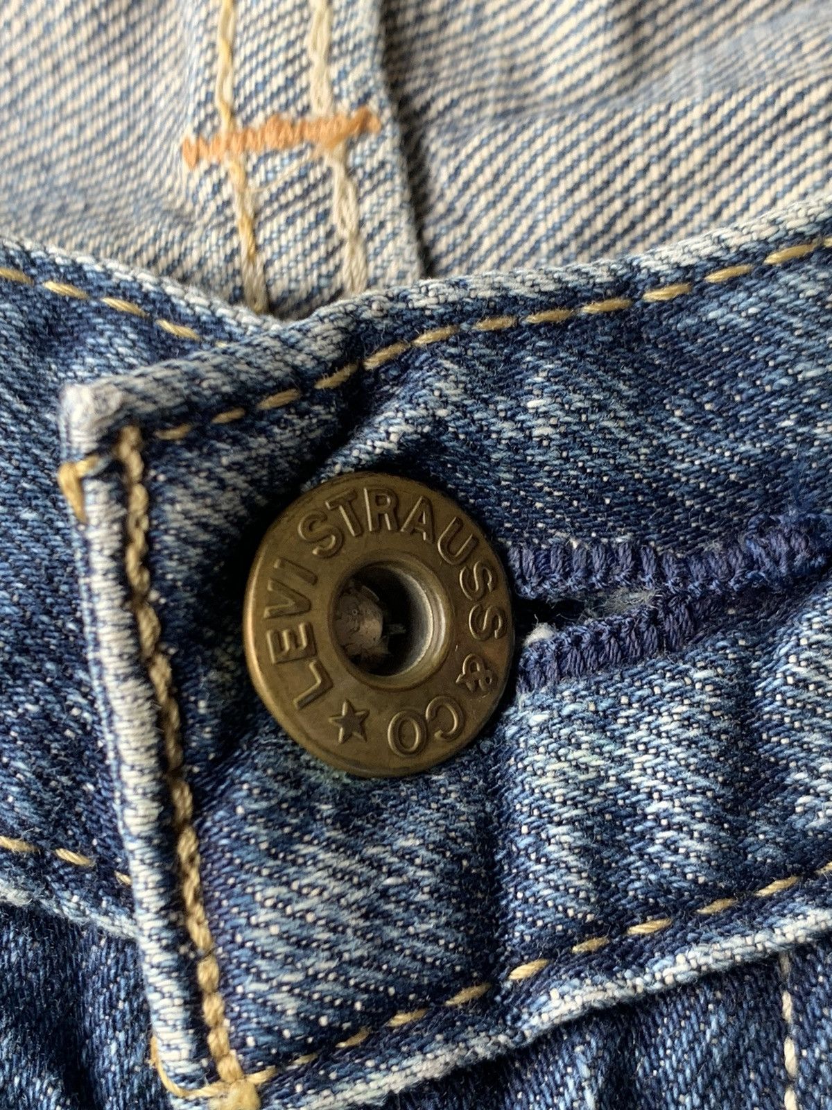 Levi's Vintage Clothing Levi's 502 mud wash nice design. Size US 31 - 8 Thumbnail