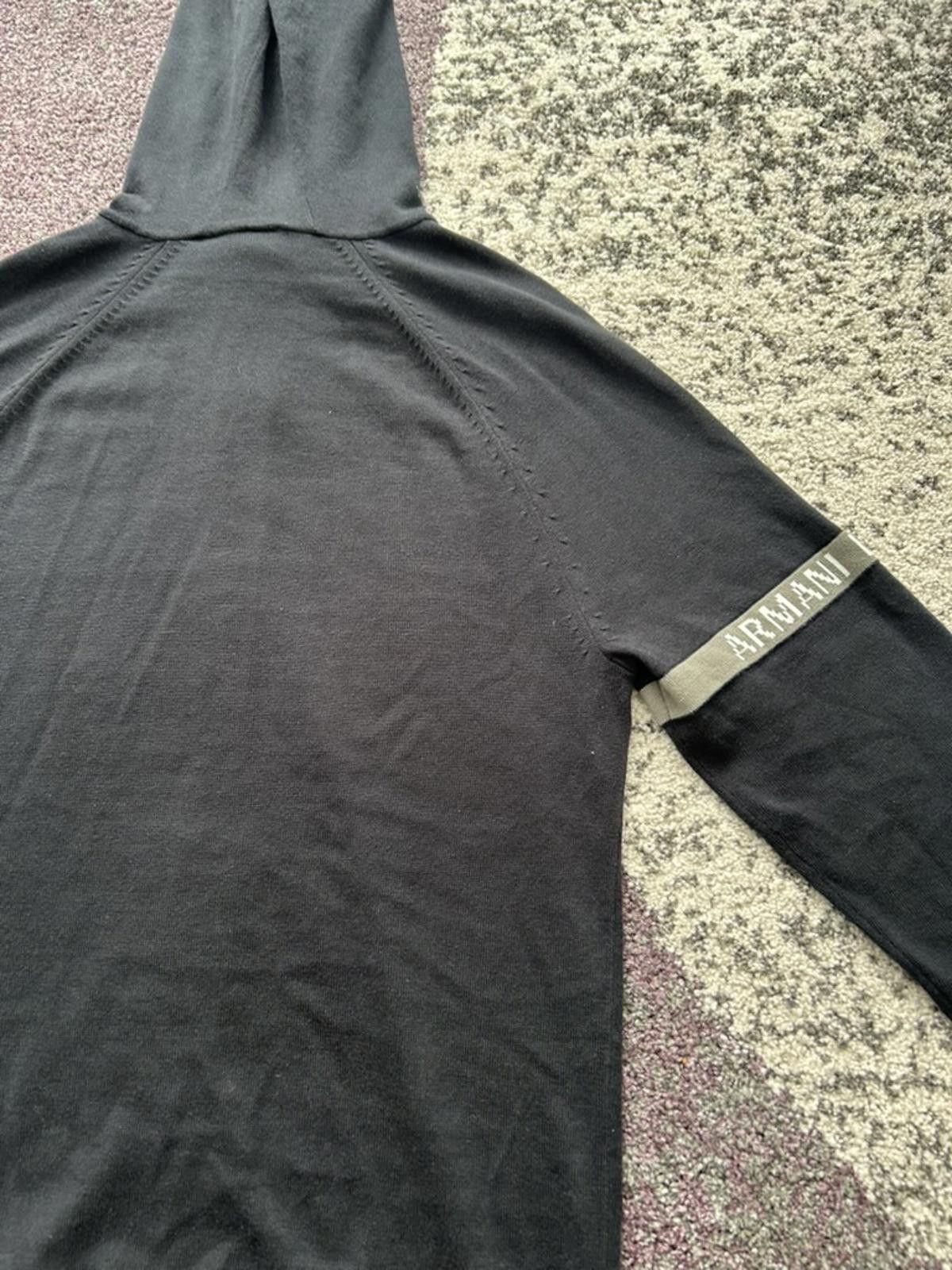 Armani Exchange Armani Exchange Zip Hoodie – Logo Sleeve Tape, Slim Fit Size US M / EU 48-50 / 2 - 7 Thumbnail