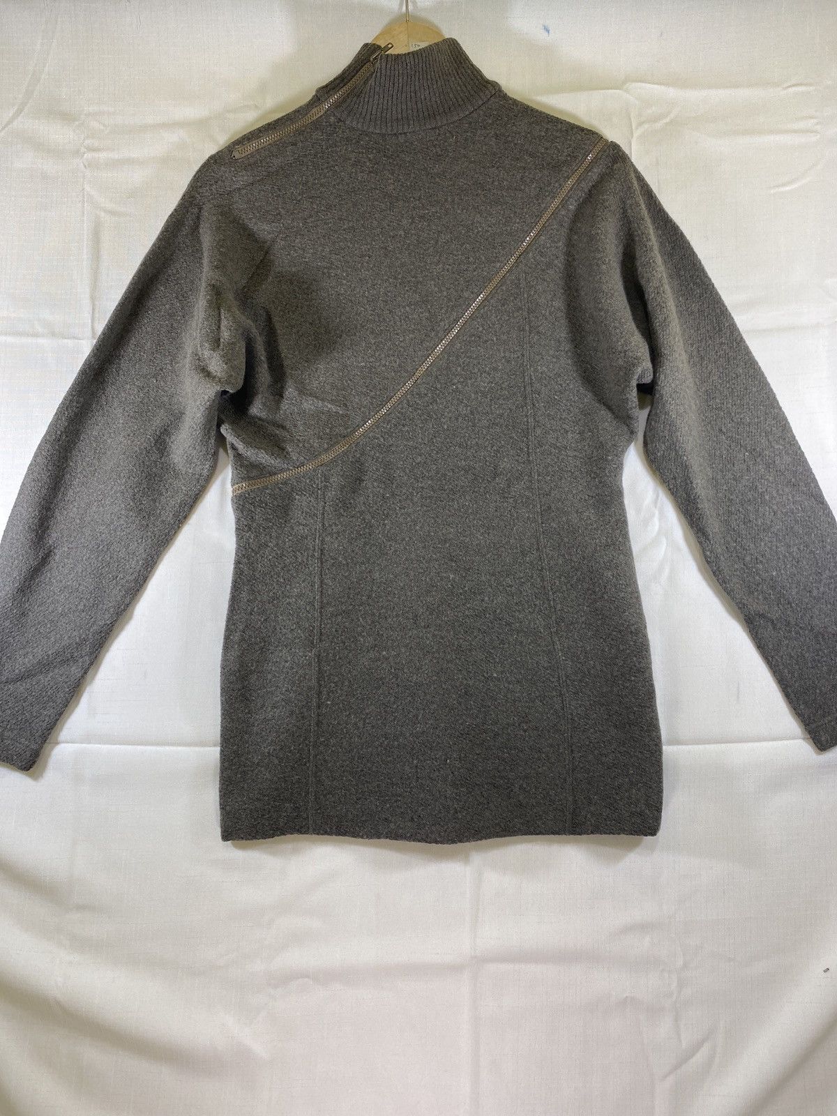 Issey Miyake archive turtle knit around zip Size US M / EU 48-50 / 2 - 1 Thumbnail