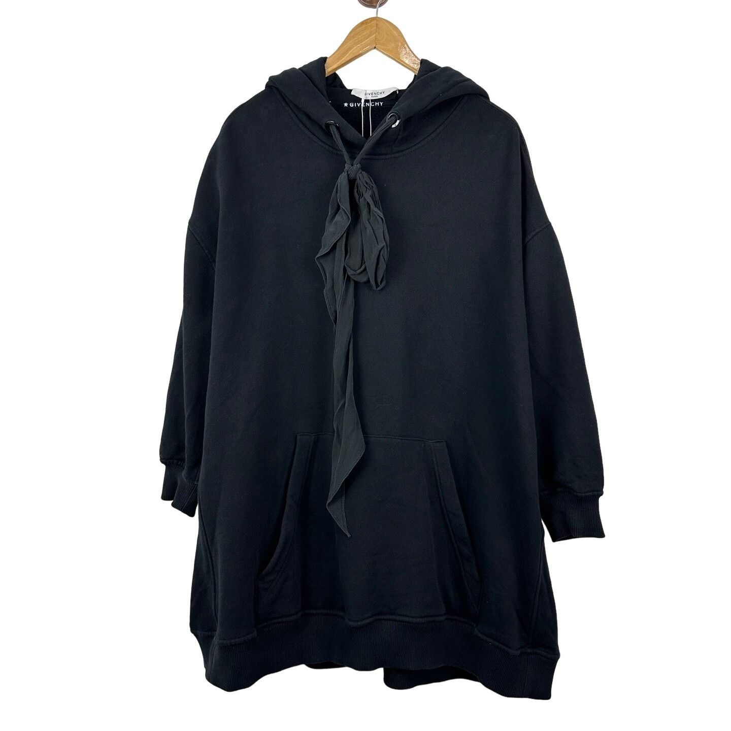 Givenchy Givenchy Ribbon Drawstring Hoodie Size XS Size XS / US 0-2 / IT 36-38 - 1 Thumbnail
