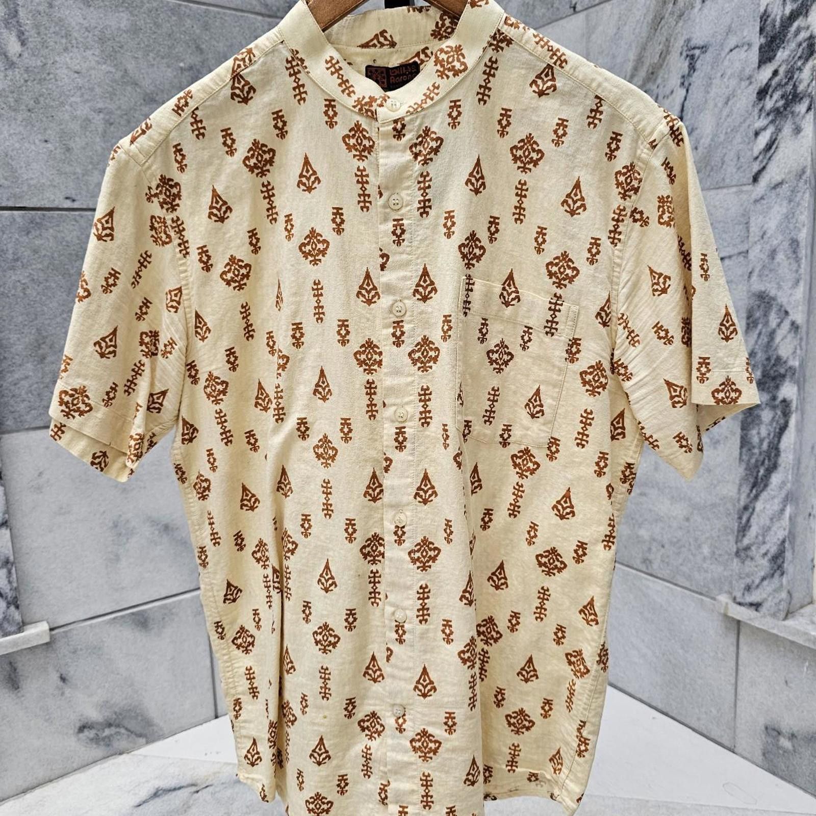 Other Men's Vintage Button Down Boho Vibe Shirt Size US XL / EU 56 / 4 - 2 Thumbnail