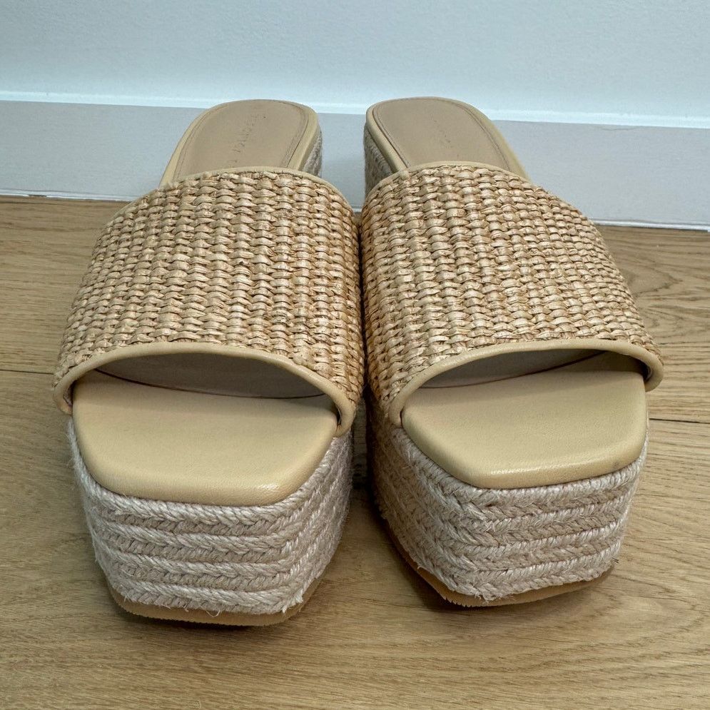 Veronica Beard NEW Veronica Beard Gable Slip On Espadrille Wedge Sandals Size US 9.5 / IT 39.5 - 4 Thumbnail