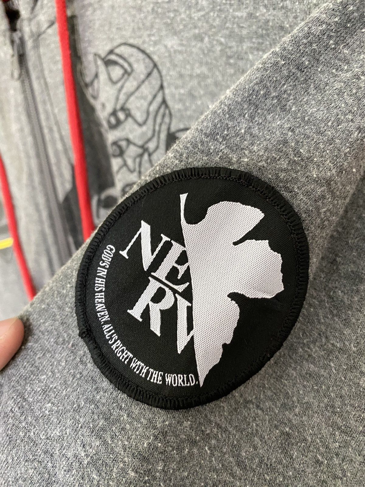 Anime Nerv Evangelion no2 Hoodies Size US M / EU 48-50 / 2 - 7 Thumbnail