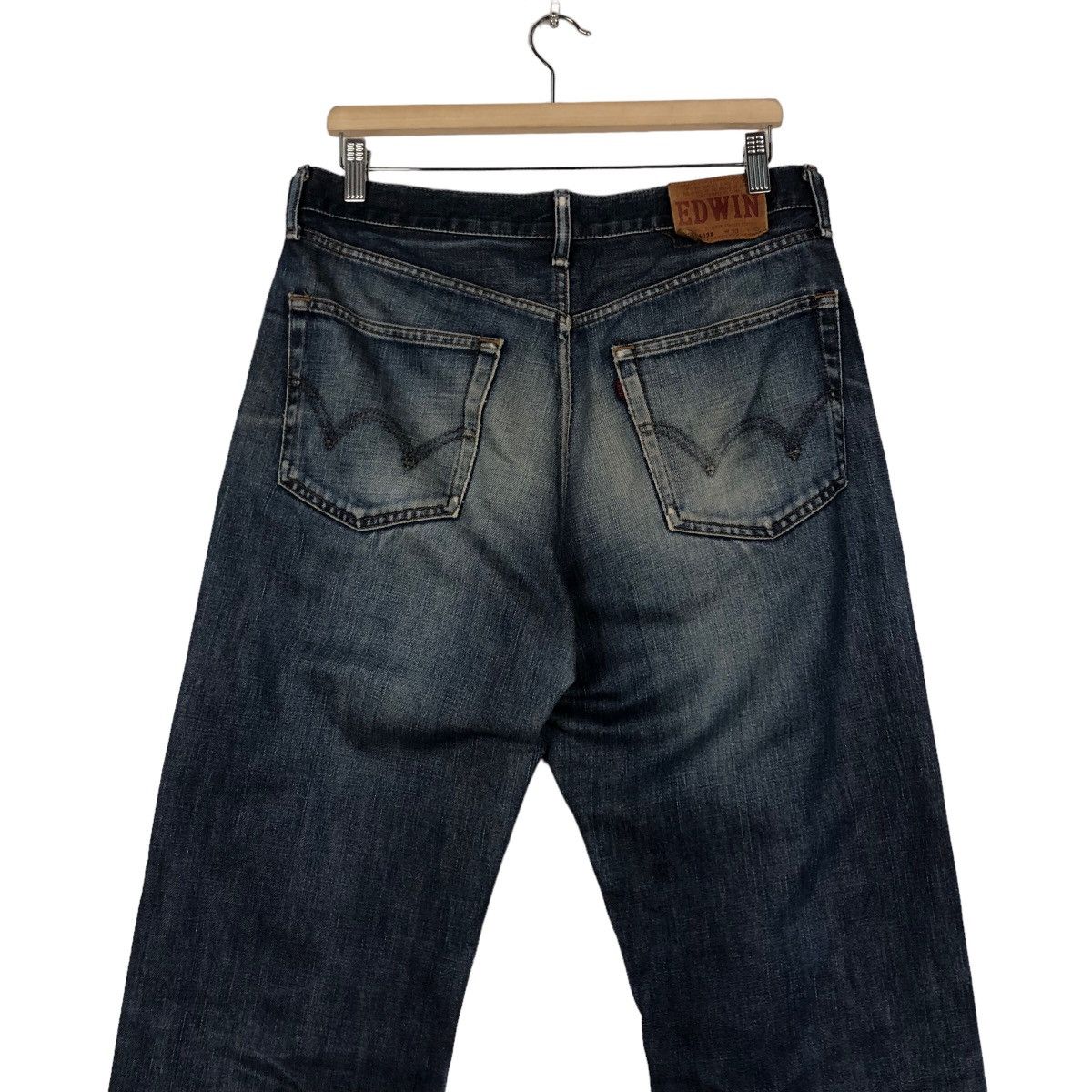 Edwin 🔥Vintage Edwin 503 Denim Jeans Flare Issey Miyake Size US 32 / EU 48 - 10 Thumbnail