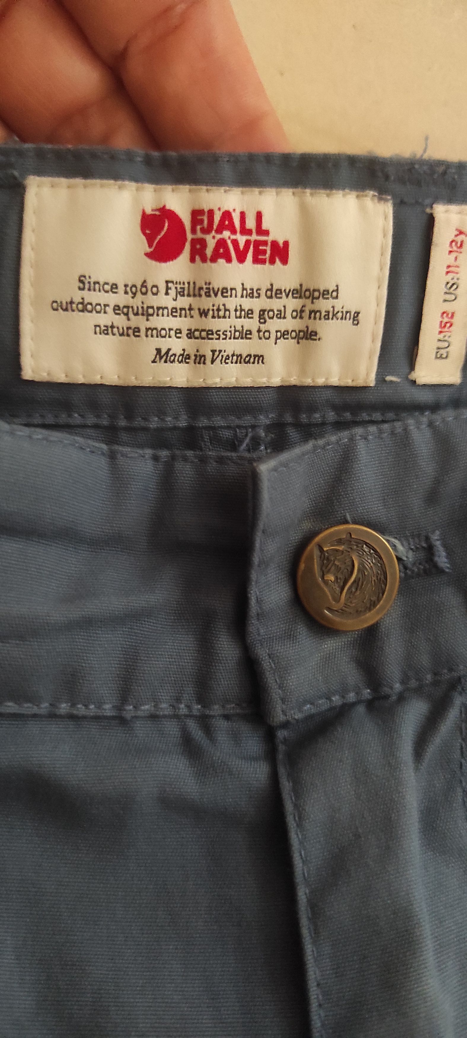Fjallraven Fjallraven Unisex Kids Vidda Shorts Size 11/12 Years Size US 26 / EU 42 - 8 Thumbnail