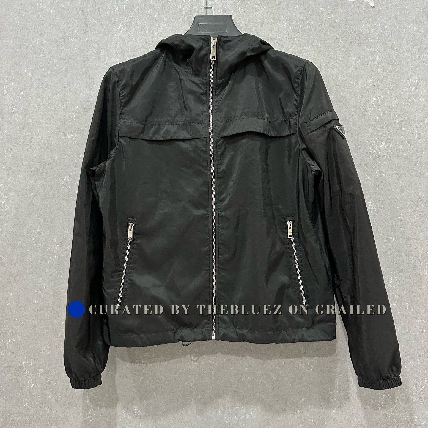 Prada Full Zip Windbreaker Art. SGV126 Mat. 09W | Grailed