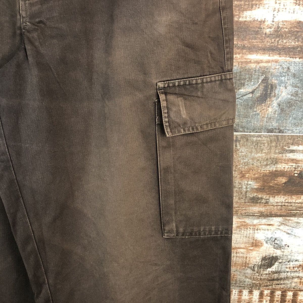 Japanese Brand DL Superga Sportwear Brown Cargo Multipocket Pants #C094 Size US 30 / EU 46 - 10 Thumbnail