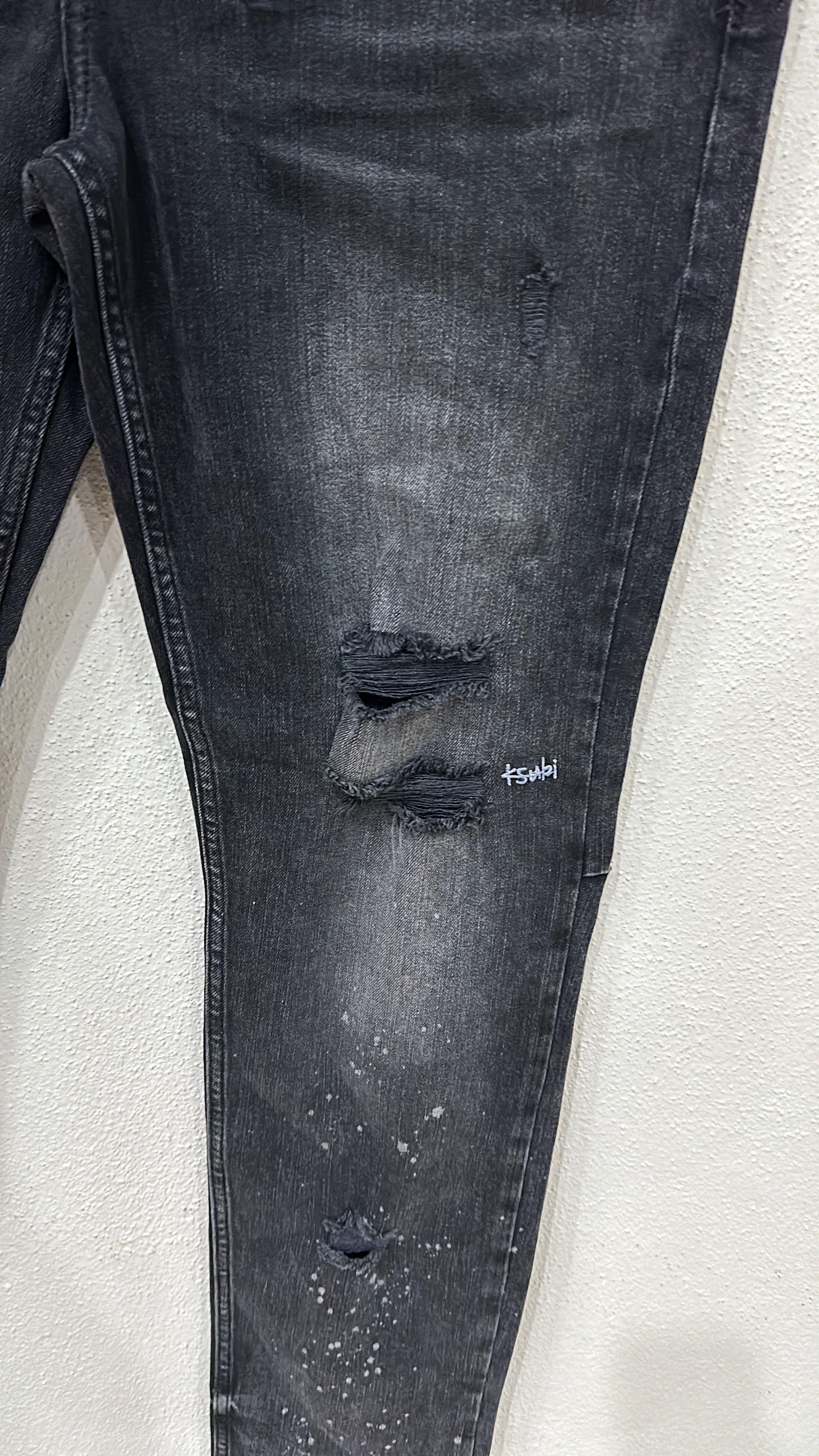 Ksubi Ksubi Chitch Blackk Rokk Denim Black Size 36 Size US 36 / EU 52 - 3 Thumbnail
