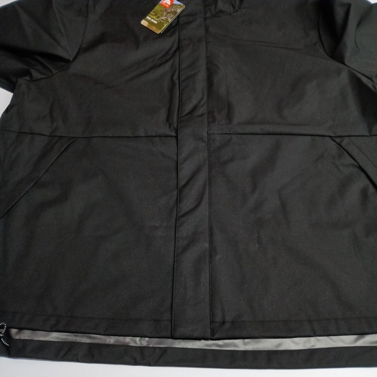 Other Ozark Trail Rain Jacket Men's Size 3XL Black Waterproof Hood Size US XXL / EU 58 / 5 - 3 Thumbnail