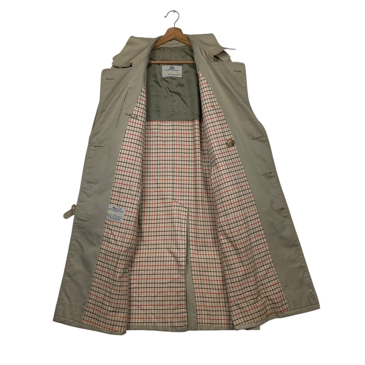 Aquascutum Vintage Aquascutum Double Breasted Trench Coat Size US M / EU 48-50 / 2 - 12 Thumbnail