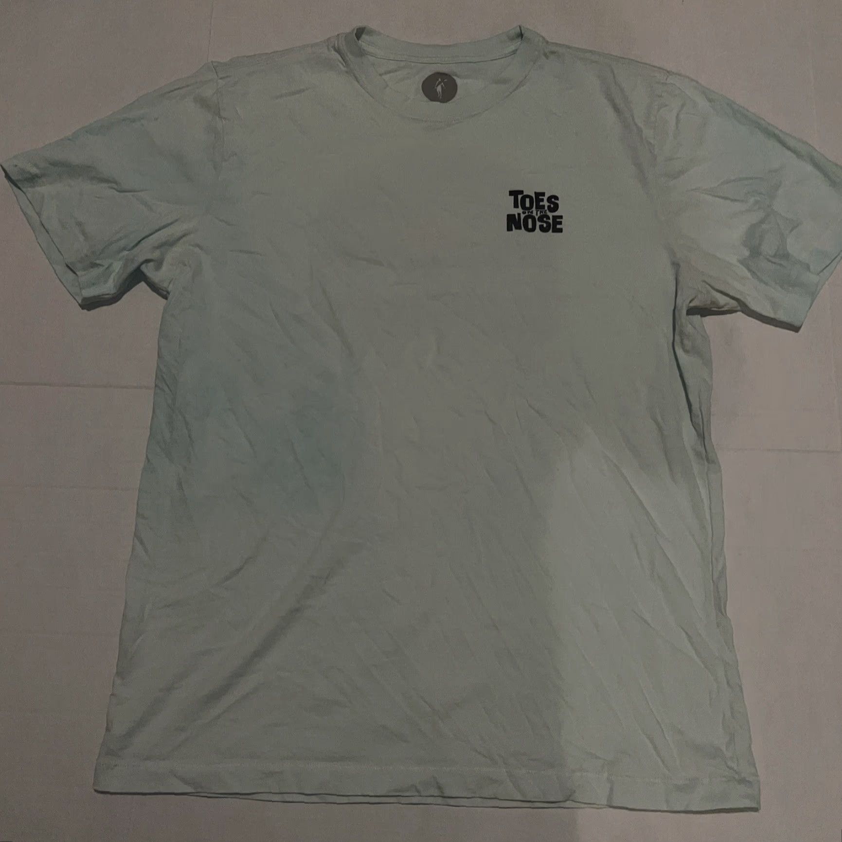 Vintage Toes On The Nose T-Shirt XL Surfboards Sunset Surfer Design Navy Blue Cotton Crew Neck Short Sleeve Vintage? Size US XL / EU 56 / 4 - 5 Thumbnail