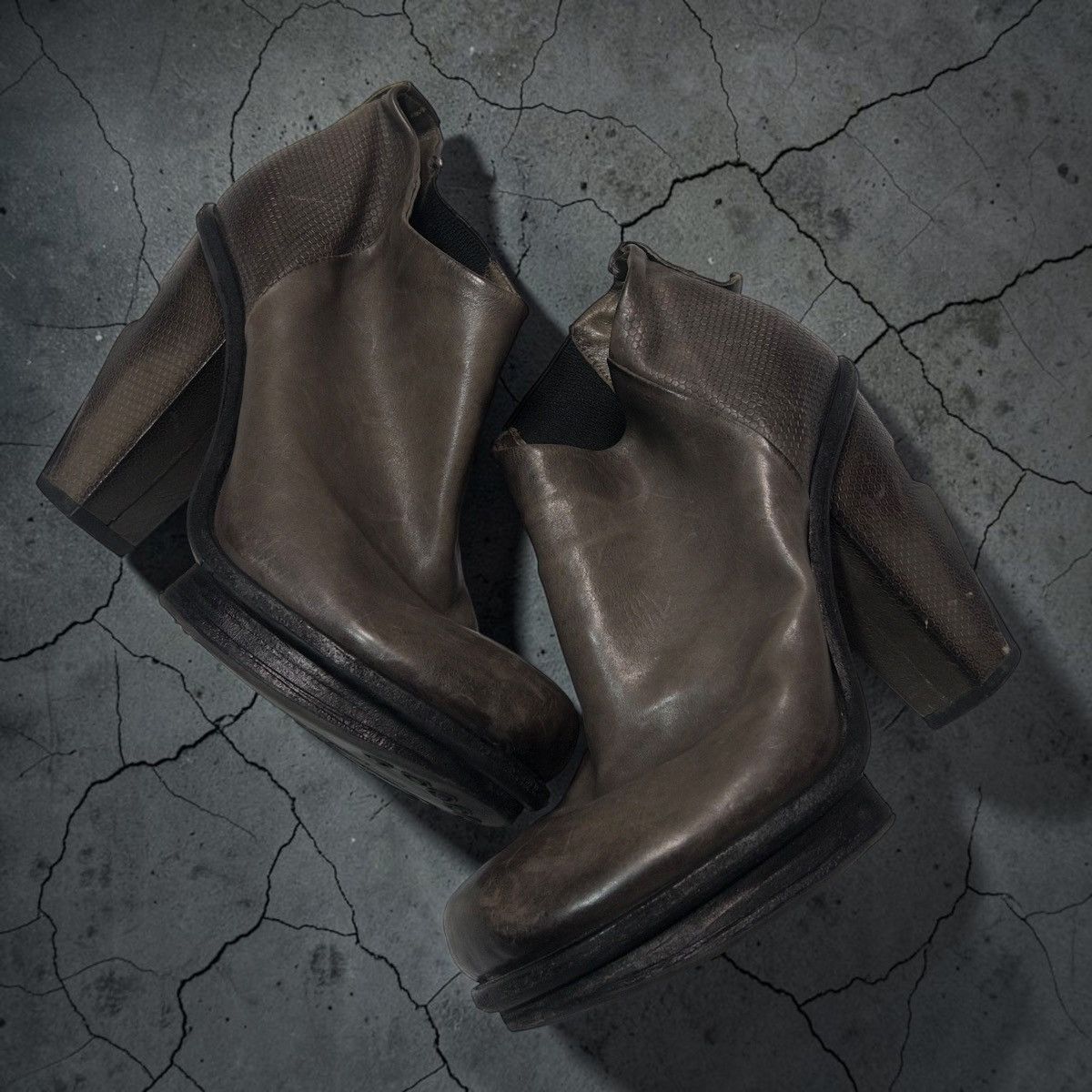 A.S.98 Vintage Boots AS98 Guidi Balenciaga Dirk Owens Yohji Size US 8 / EU 41 - 1 Thumbnail
