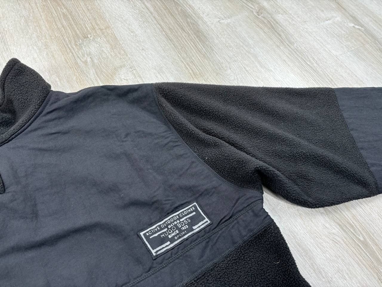 Hugo Boss × Vintage Mens vintage fleece jacket Hugo Boss Size L Size US L / EU 52-54 / 3 - 3 Thumbnail