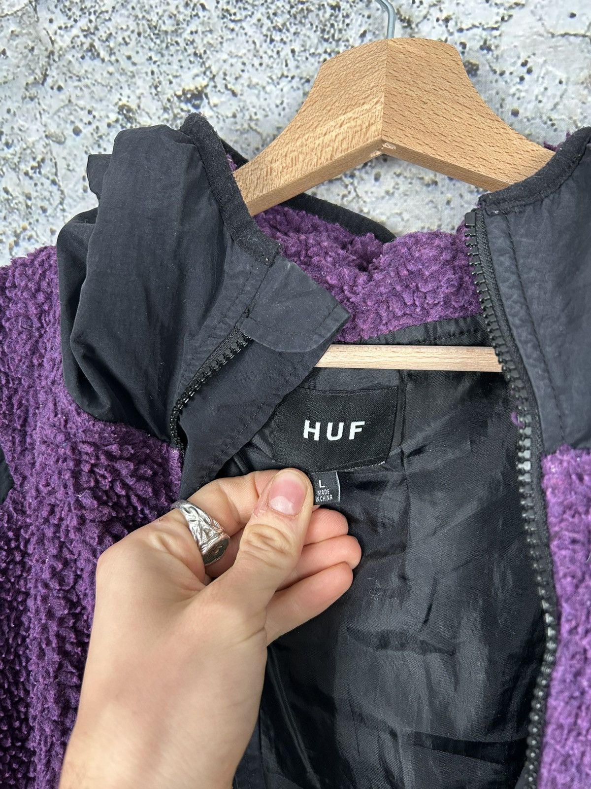 Huf HUF Skateboarding Gorpcore Fleece Streetwear Rap Retro Size US L / EU 52-54 / 3 - 5 Thumbnail