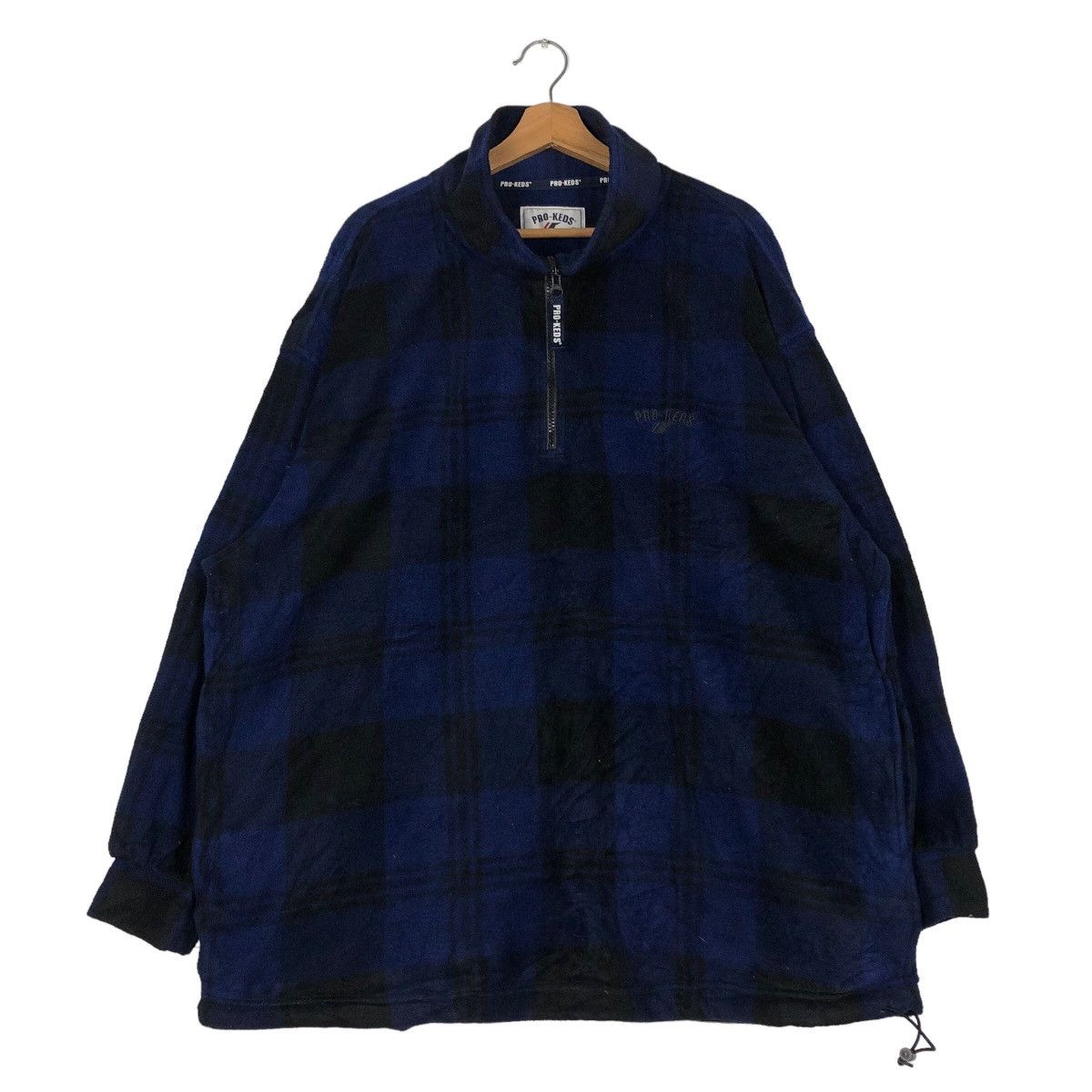 Japanese Brand 🔥Vintage Anorak Jacket Pull Over Pro-Keds Tartan Design Size US L / EU 52-54 / 3 - 1 Thumbnail