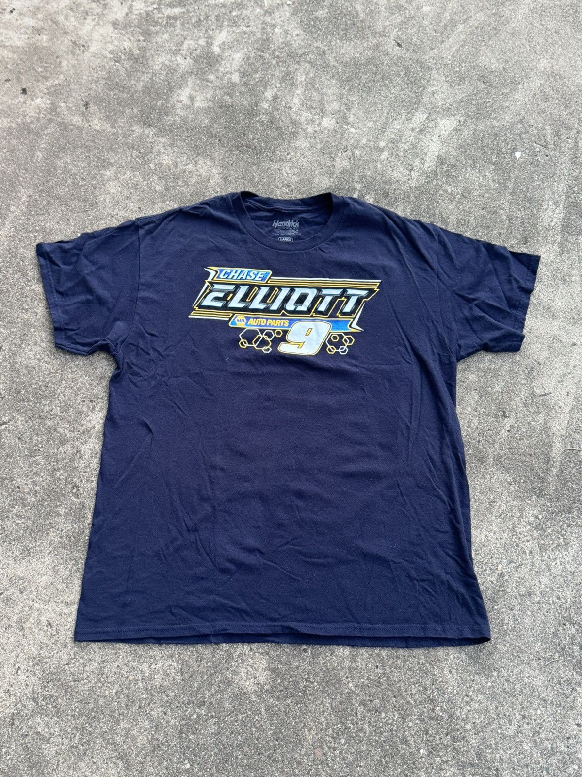 NASCAR Chase Elliott navy blue NASCAR tee Size US L / EU 52-54 / 3 - 1 Thumbnail