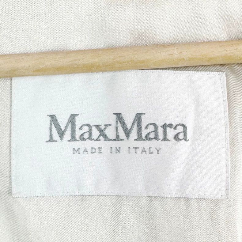 Max Mara Max Mara White wool hooded bathrobe coat Size XL / US 12-14 / IT 48-50 - 3 Thumbnail