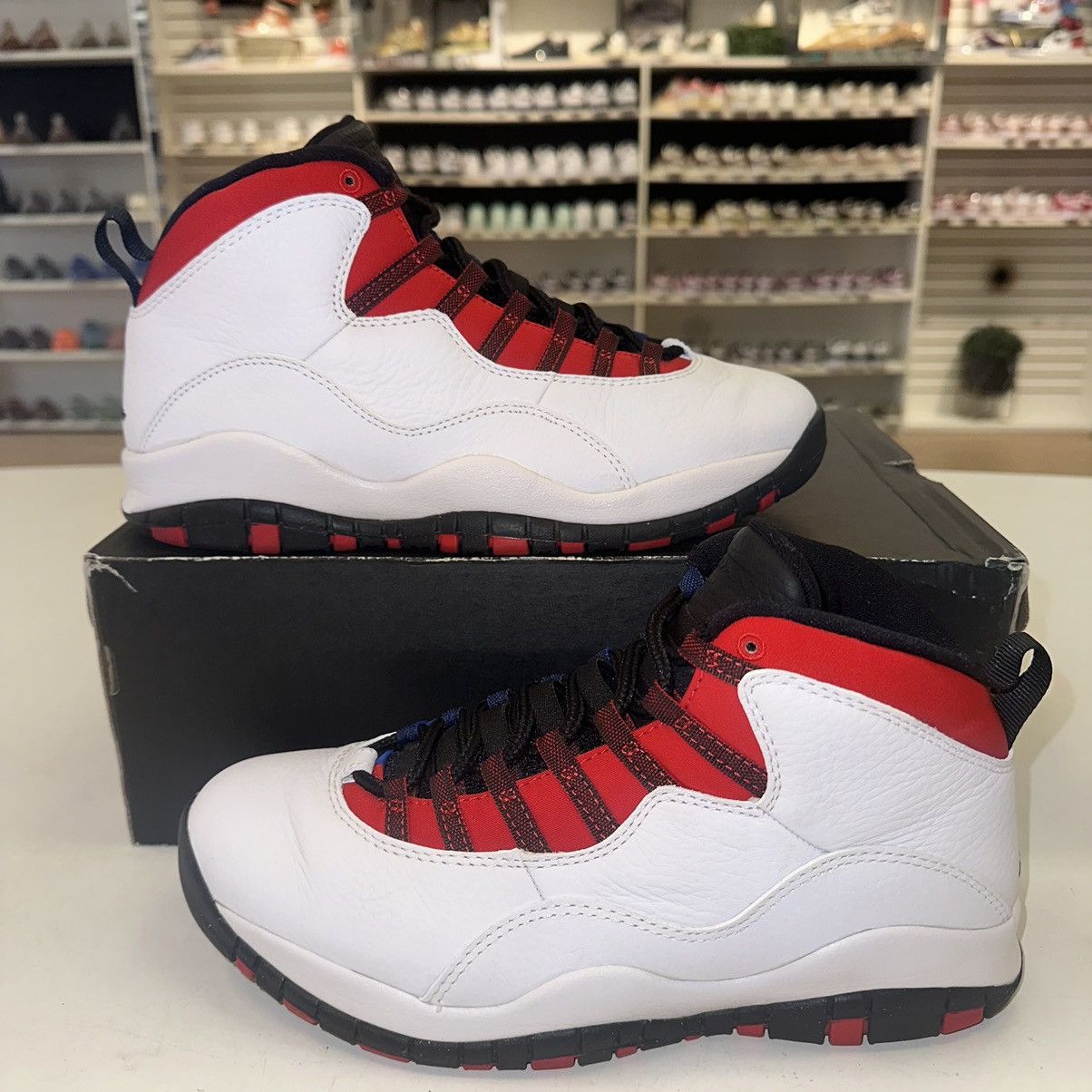 image of Size 8 - Jordan 10 Westbrook Class Of 2006 2018 310805-160 Shoes in White, Men's