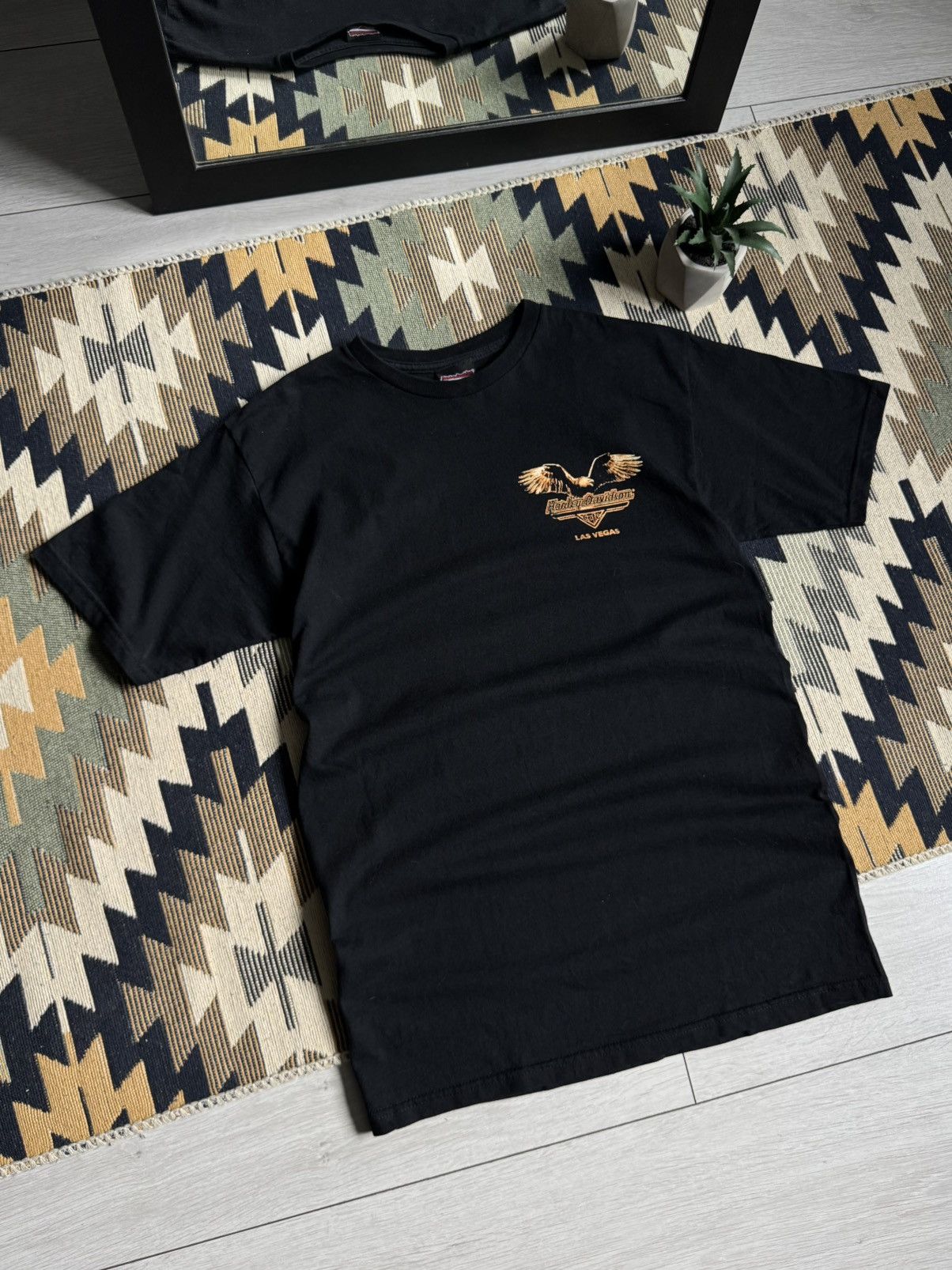 Harley Davidson Vintage Harley Davidson Big Logo Eagle T-shirt Size US M / EU 48-50 / 2 - 7 Thumbnail