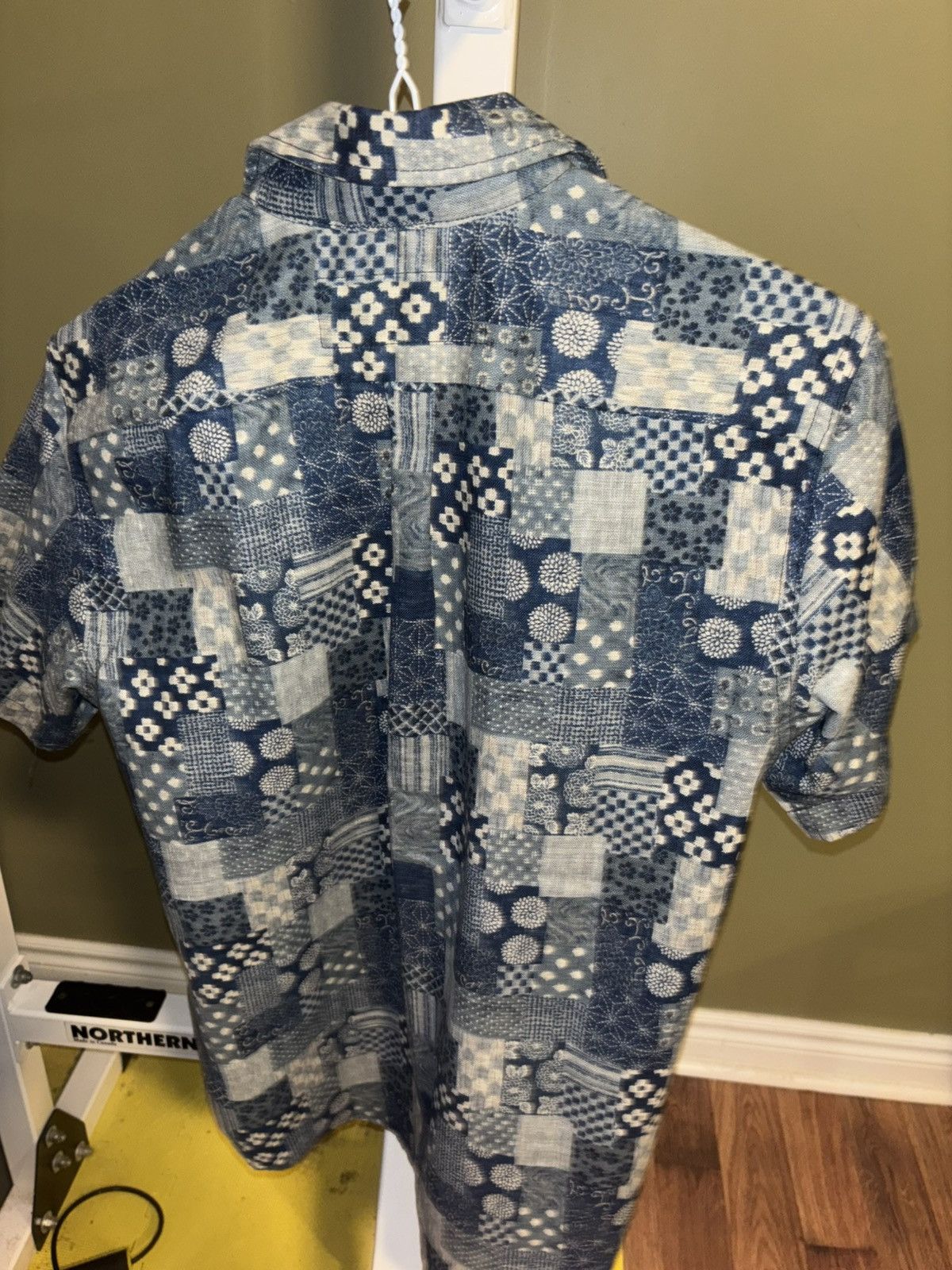 Rogue Territory Rogue Territory - Blue Bandana Button Up Shirt Size US S / EU 44-46 / 1 - 5 Thumbnail