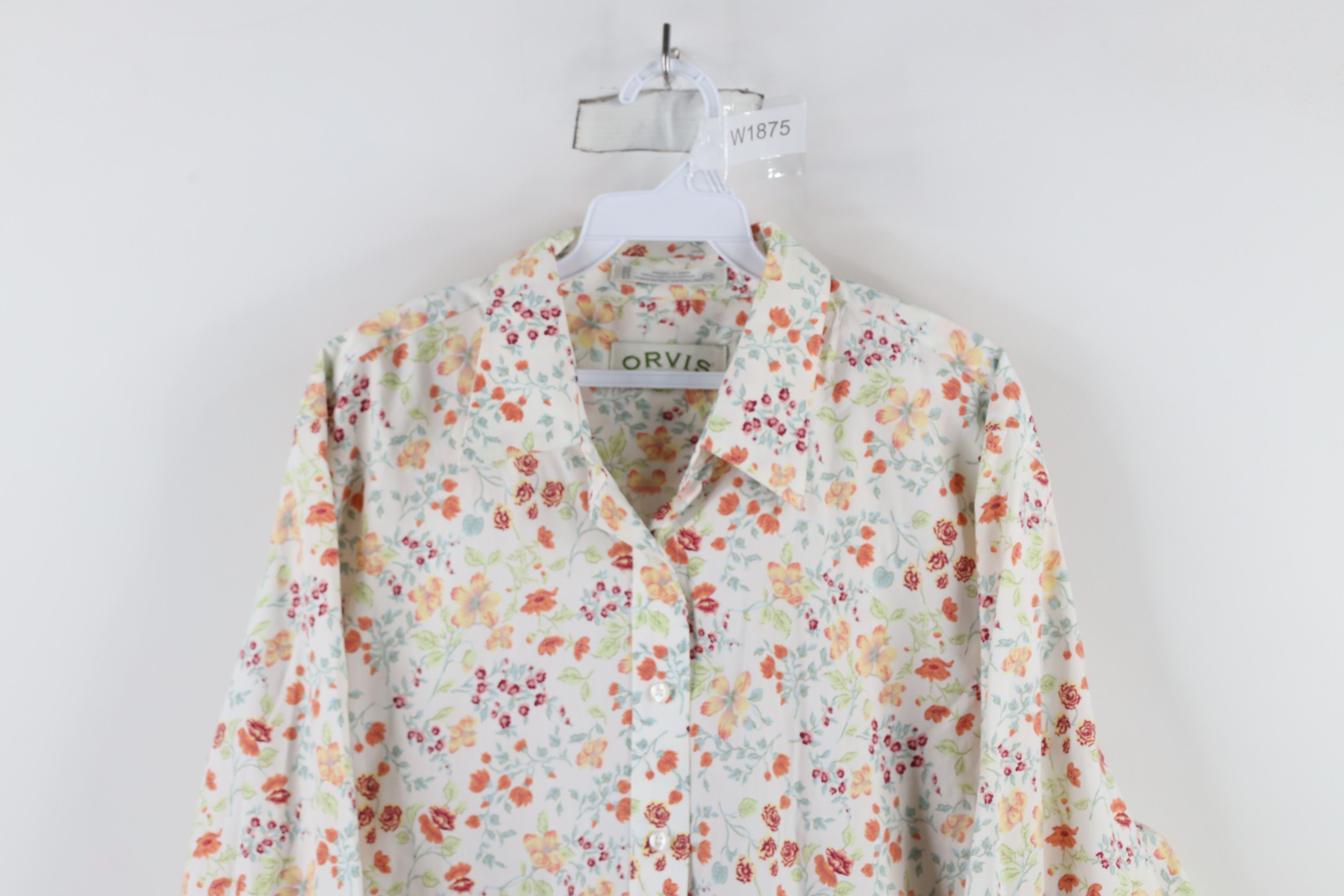 Orvis × Vintage Vintage 90s Orvis Over Print Collared Button Shirt Cotton Size 3XL / US 20-22 - 2 Thumbnail