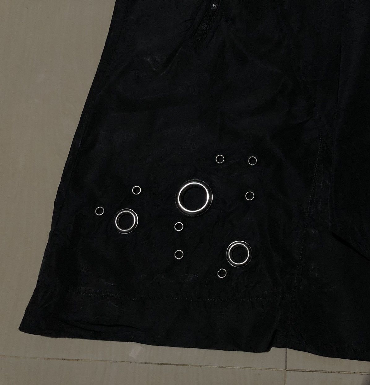 Japanese Brand In Love 2000s BLACK Hooded A- line mini dress Size M / US 6-8 / IT 42-44 - 3 Thumbnail
