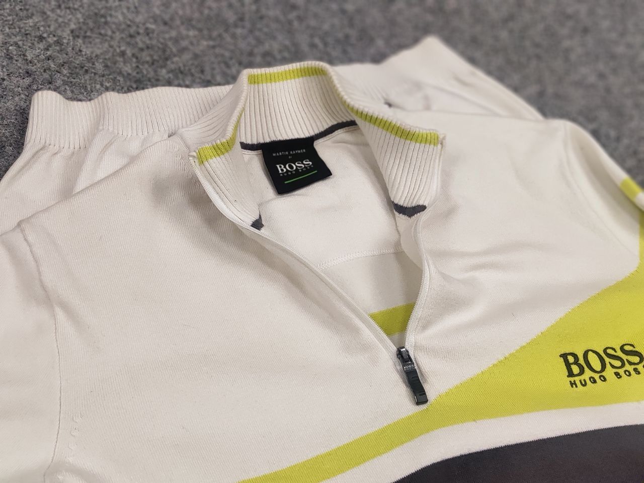 Hugo Boss Hugo Boss x Martin Kaymer Logo Light with zip sweater Size US M / EU 48-50 / 2 - 17 Thumbnail