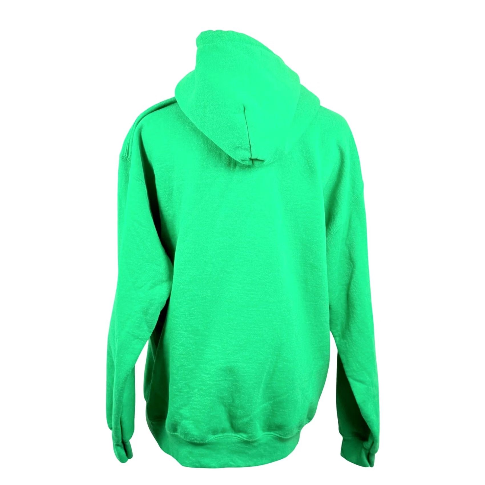 Gildan Gildan Large Hoodie Green Heavy Blend Fleece Pullover Sweatshirt Pullover Casual Basic Sweatshirt Pullover Hoodie Women L Green Size L / US 10 / IT 46 - 2 Thumbnail
