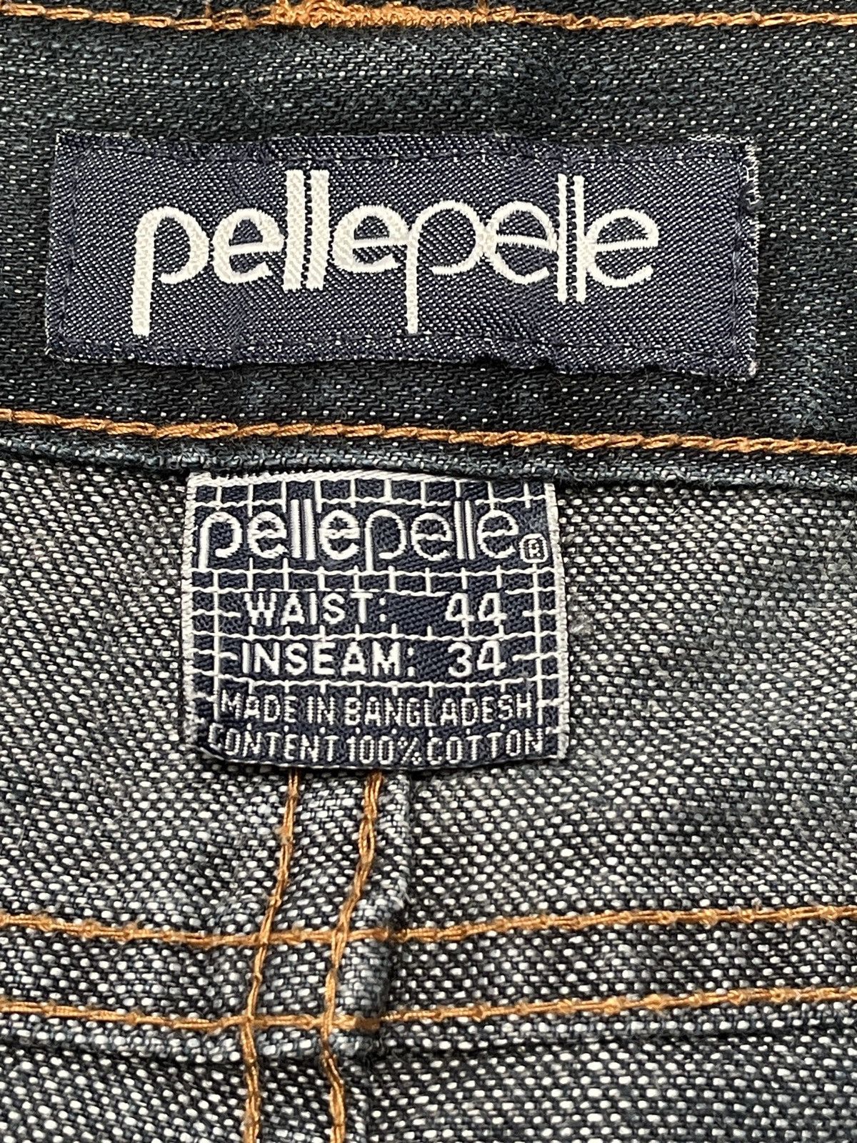 Pelle Pelle Vintage Brand Pelle Pelle Hip Hop Rapper Baggy Jeans 2000s Size US 44 / EU 60 - 10 Thumbnail