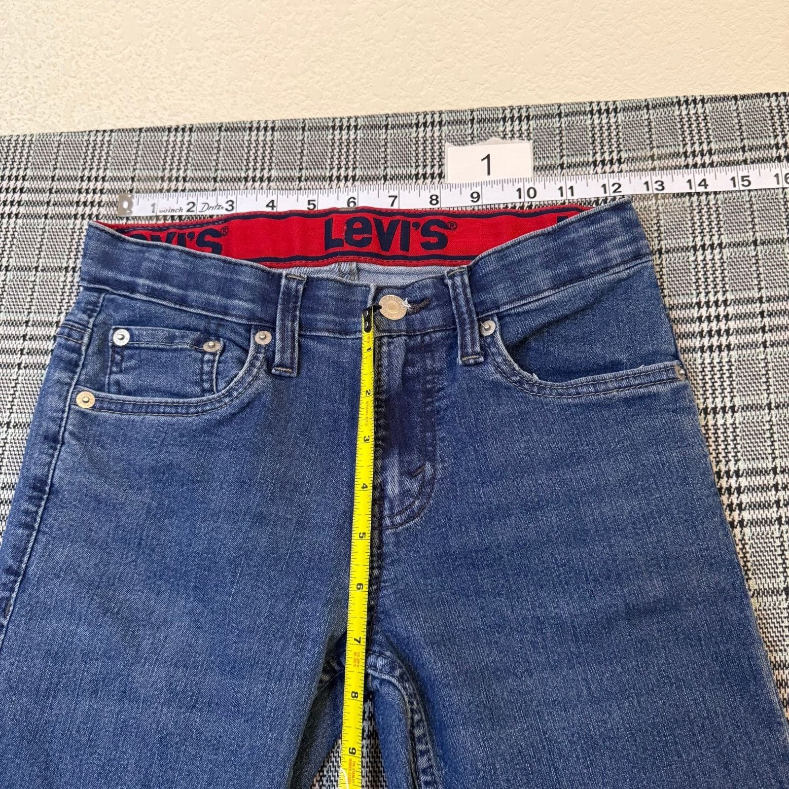 Levi's Levis 511 Men's Jeans Blue Denim Skinny Cotton Stretch 26x27 Size US 26 / EU 42 - 6 Thumbnail