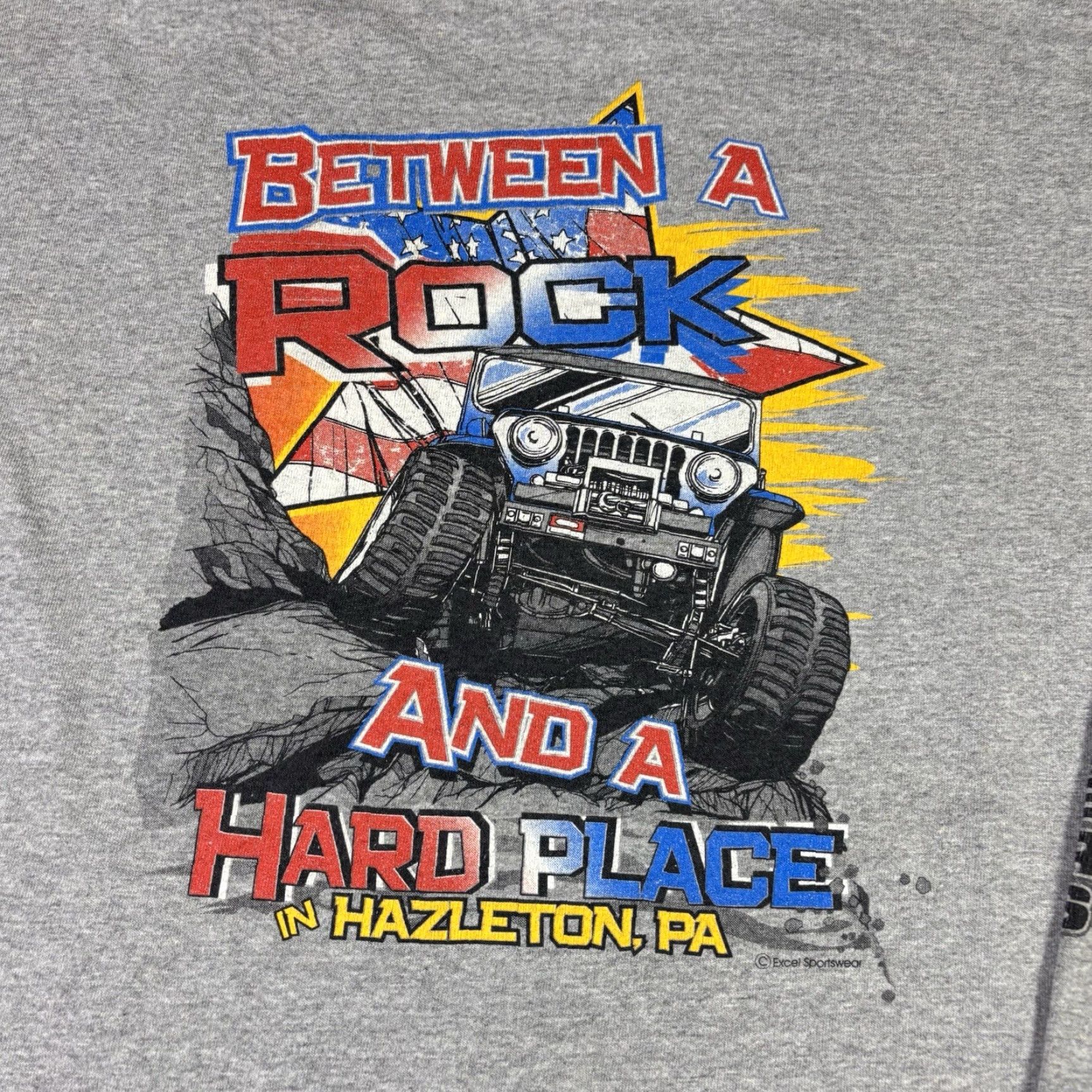 Jeep VINTAGE Jeep Offroad T Shirt Long Sleeve Adult XL 90s Size US XL / EU 56 / 4 - 6 Thumbnail