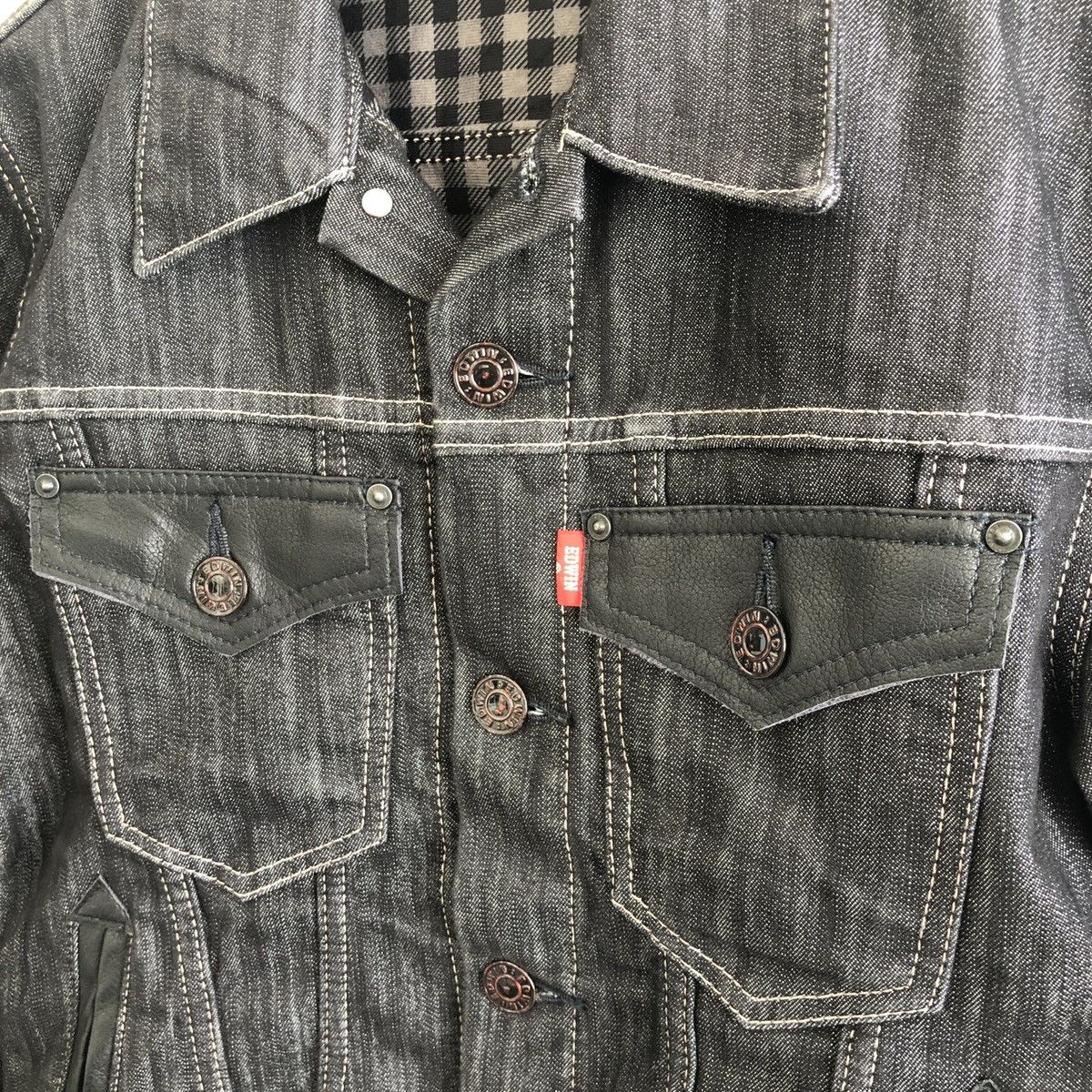 Edwin × If Six Was Nine 🔥LIKE NEW🔥 EDWIN EDGE WILD FIRE DENIM JACKET Size US M / EU 48-50 / 2 - 5 Thumbnail