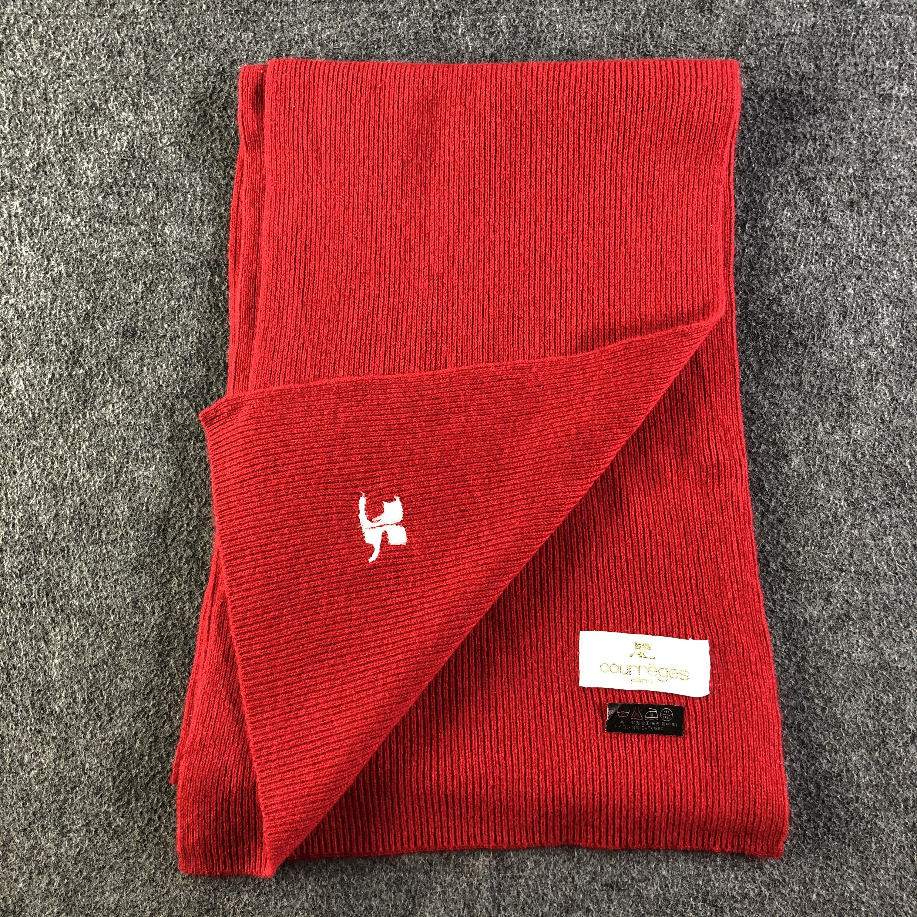 Courreges Courreges Scarf / Muffler / Neckwear SS1497 Size ONE SIZE - 5 Thumbnail