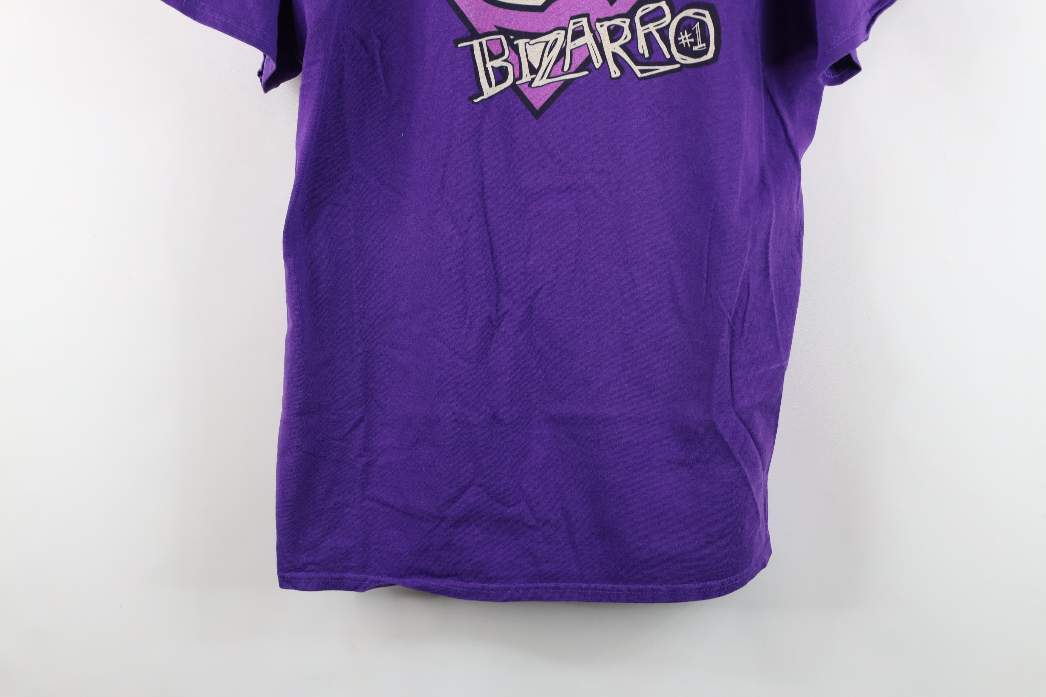 DC Comics Vintage Y2K DC Comics Superman Bizzaro Villain T-Shirt Size US XL / EU 56 / 4 - 3 Thumbnail