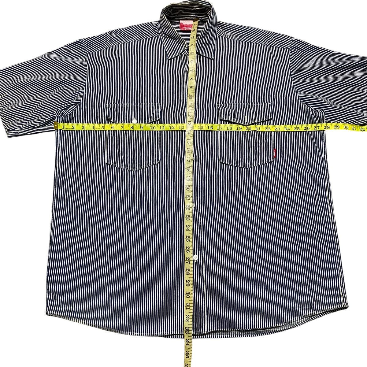 Swagger Swagger Hickory Striped Work Shirt Oversized Size US XL / EU 56 / 4 - 11 Thumbnail